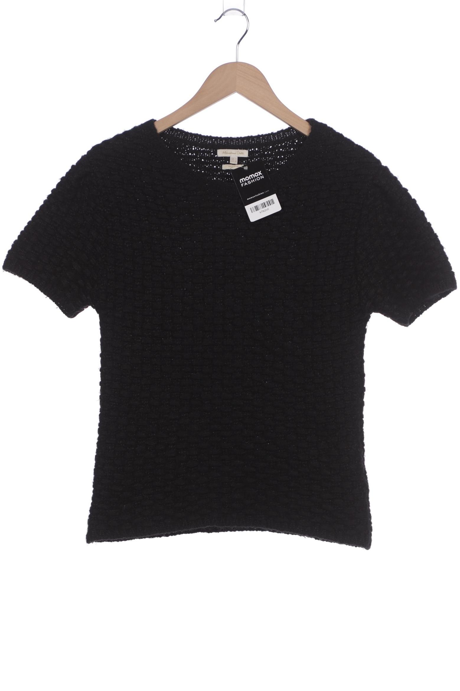 

Massimo Dutti Damen Pullover, schwarz, Gr. 42