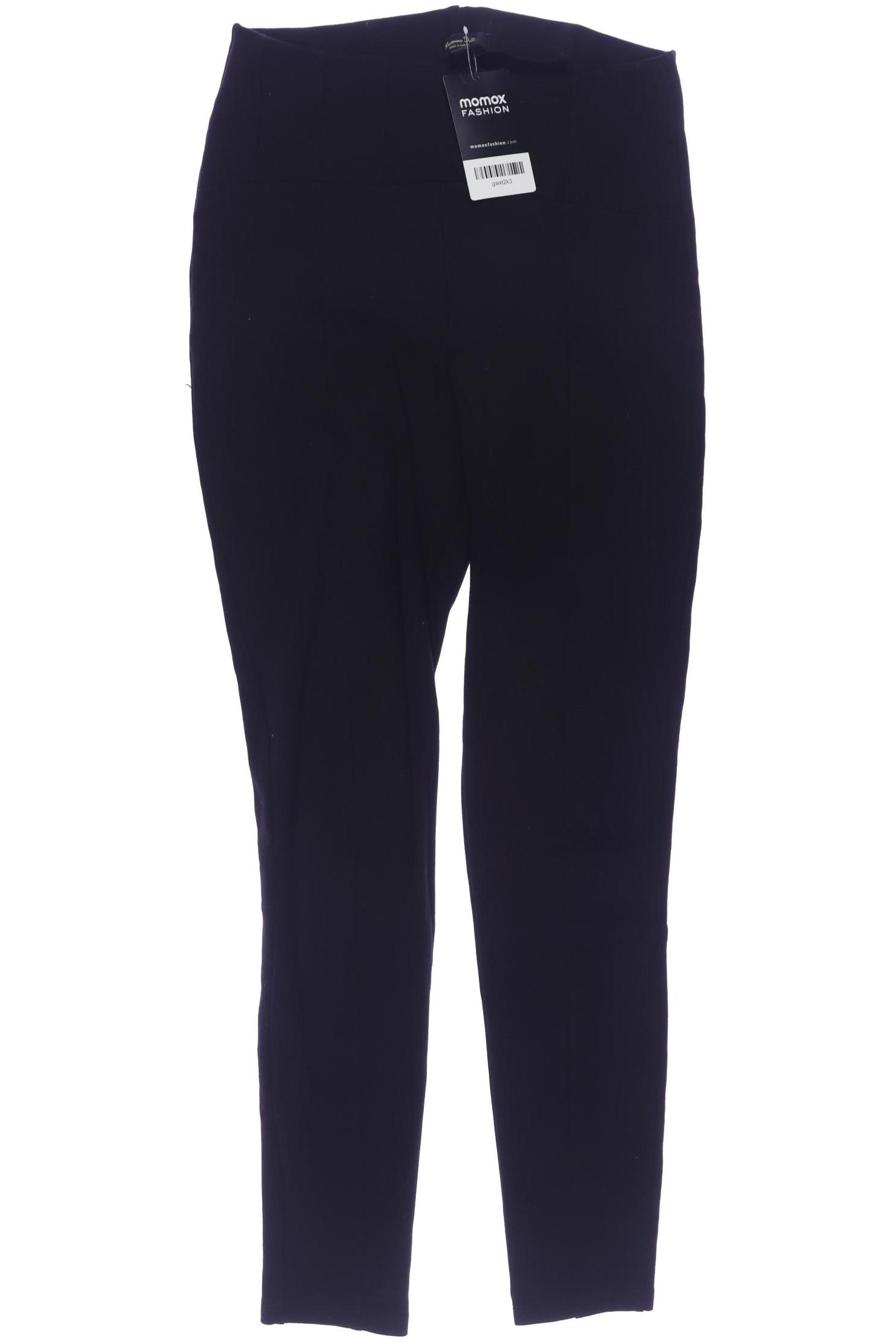 

Massimo Dutti Damen Stoffhose, schwarz, Gr. 0