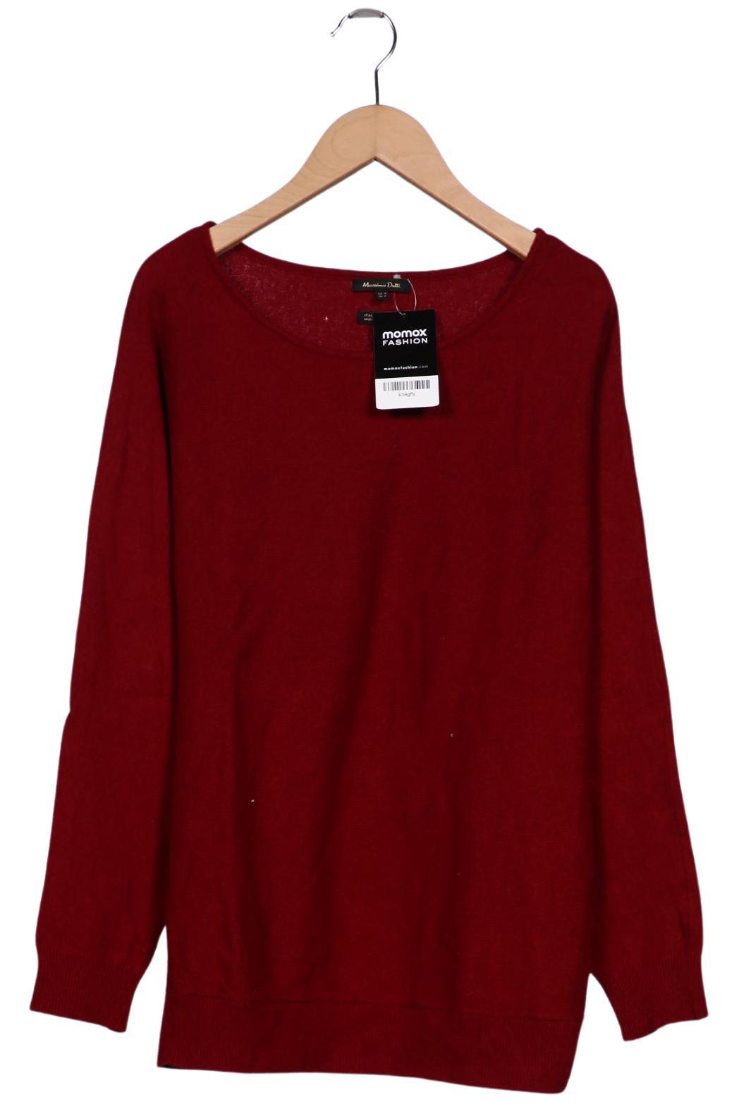 

Massimo Dutti Damen Pullover, bordeaux, Gr. 38