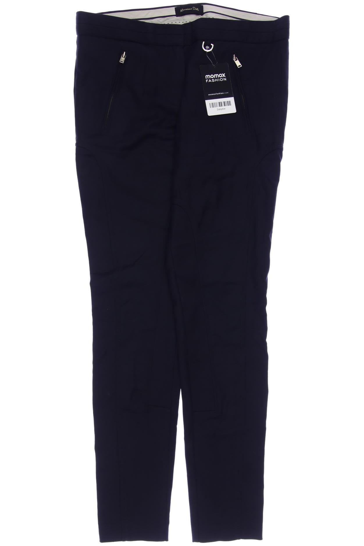 

Massimo Dutti Damen Stoffhose, marineblau, Gr. 36