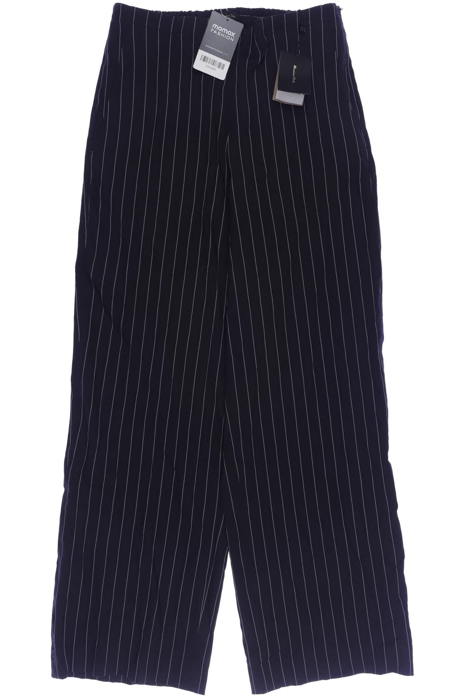 

Massimo Dutti Damen Stoffhose, schwarz, Gr. 36