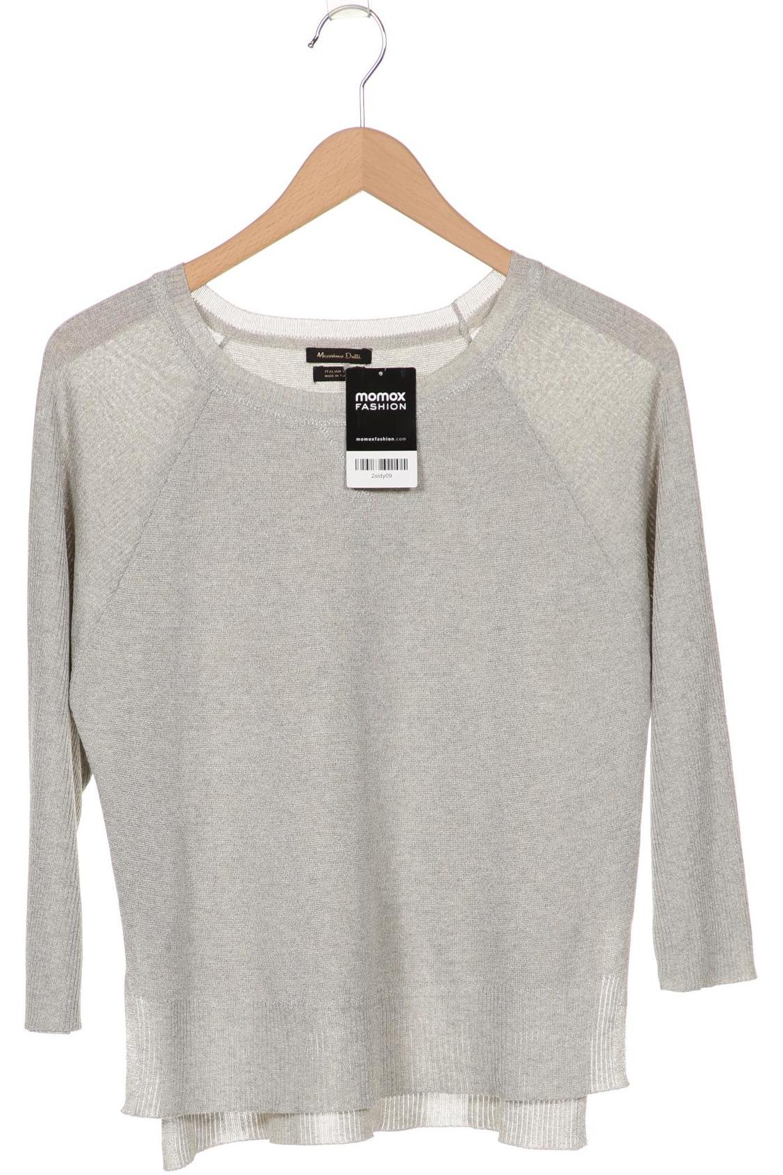 

Massimo Dutti Damen Pullover, grau, Gr. 38