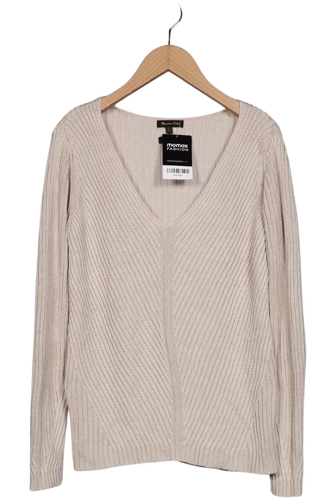 

Massimo Dutti Damen Pullover, beige, Gr. 36