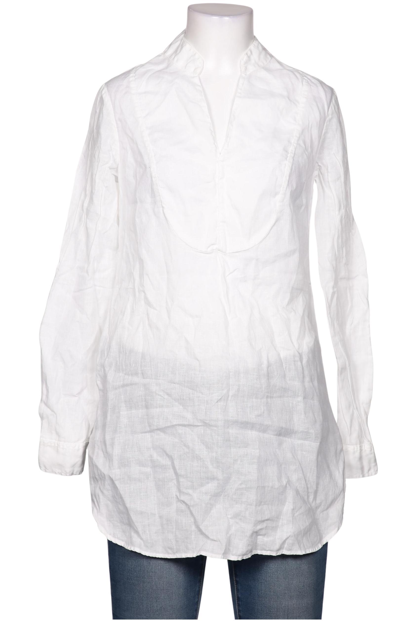 

Massimo Dutti Damen Bluse, weiß, Gr. 36