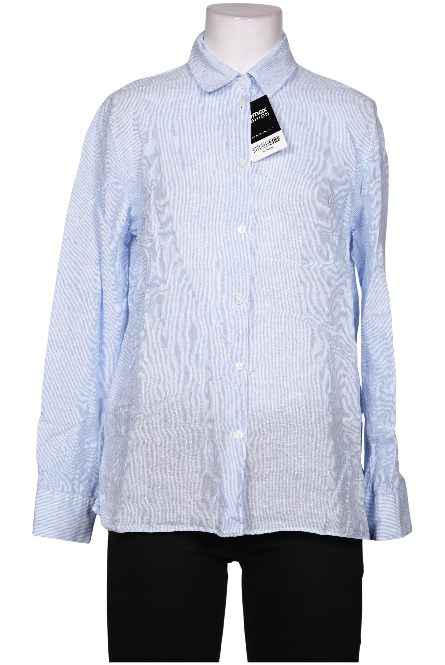 

Massimo Dutti Damen Bluse, hellblau, Gr. 36