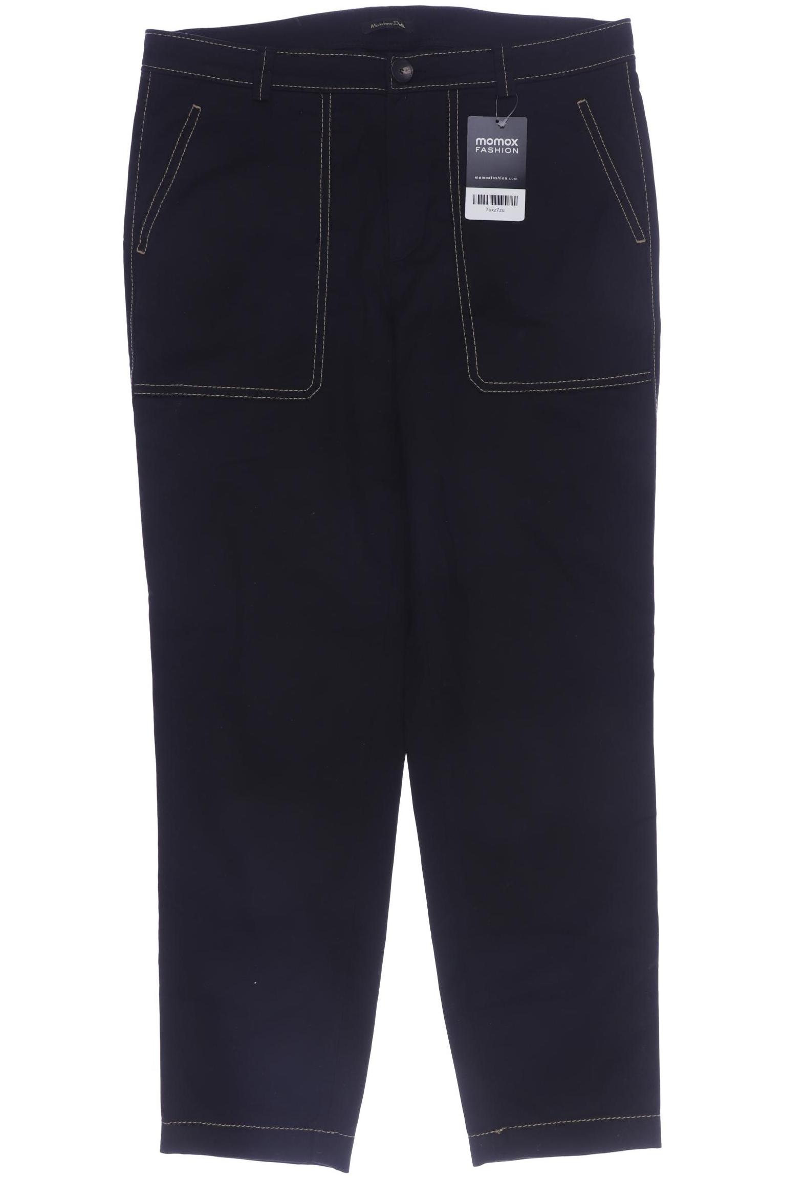 

Massimo Dutti Damen Stoffhose, schwarz, Gr. 40