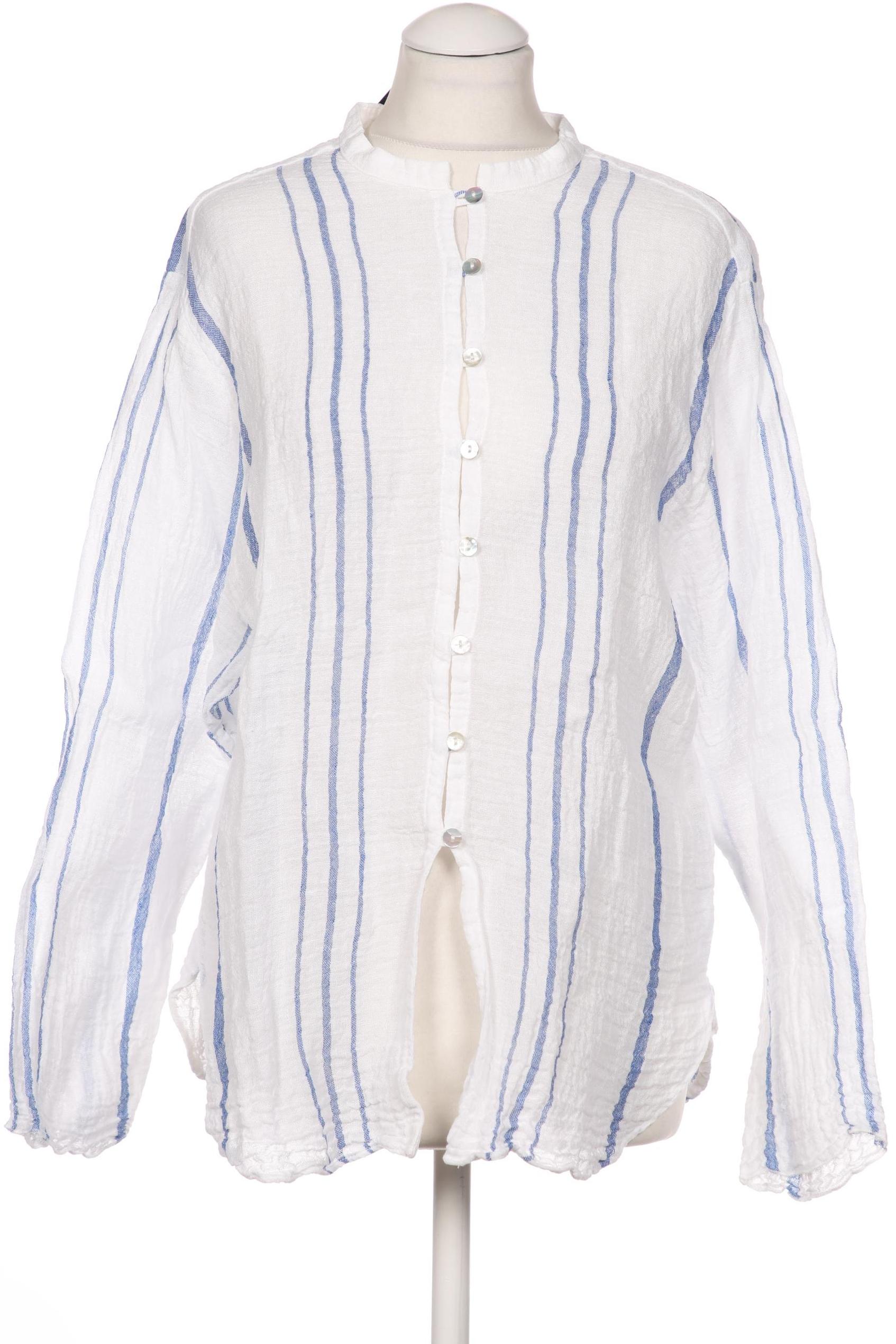 

Massimo Dutti Damen Bluse, weiß, Gr. 36
