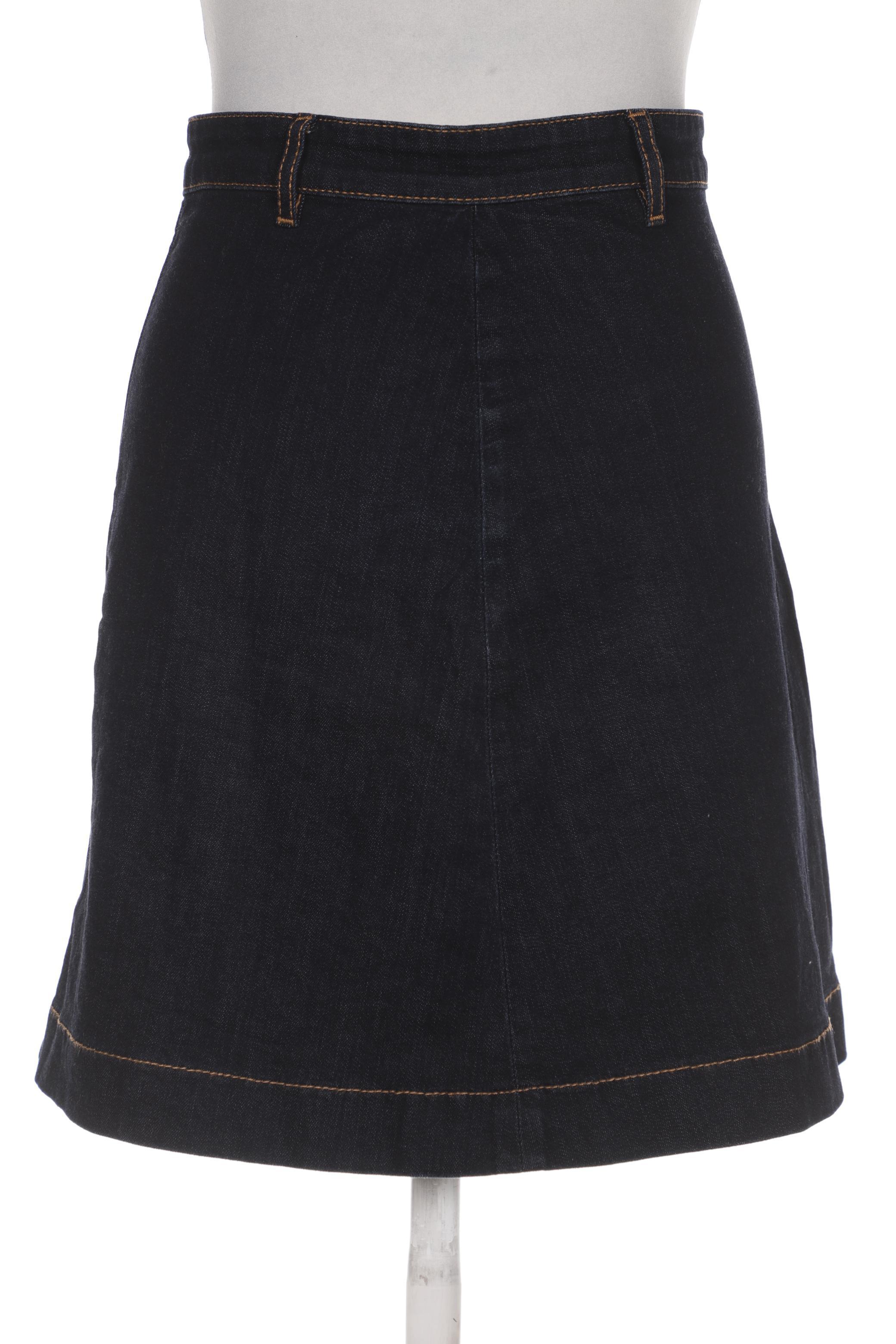 

Massimo Dutti Damen Rock, marineblau, Gr. 36