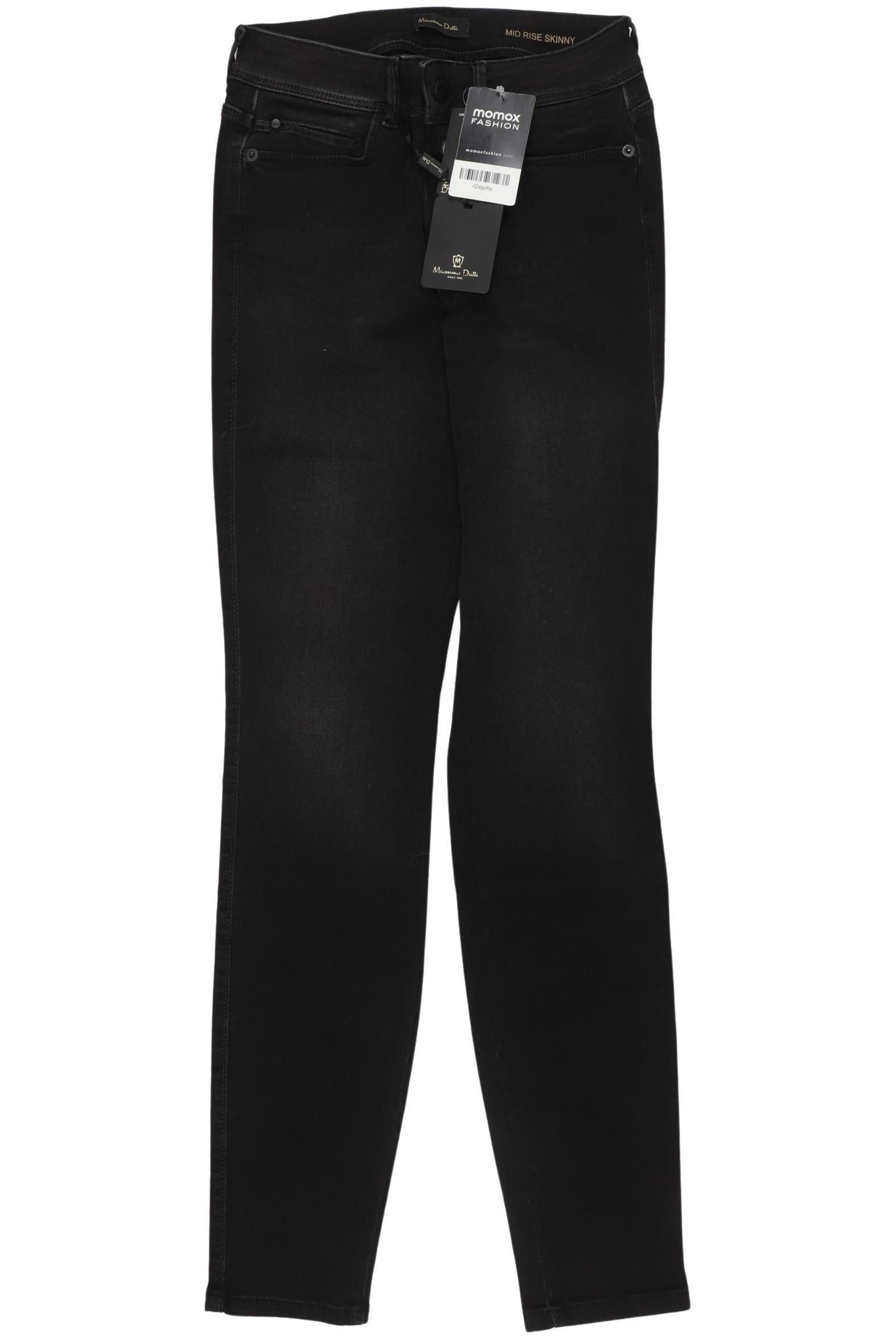 

Massimo Dutti Damen Jeans, schwarz, Gr. 36