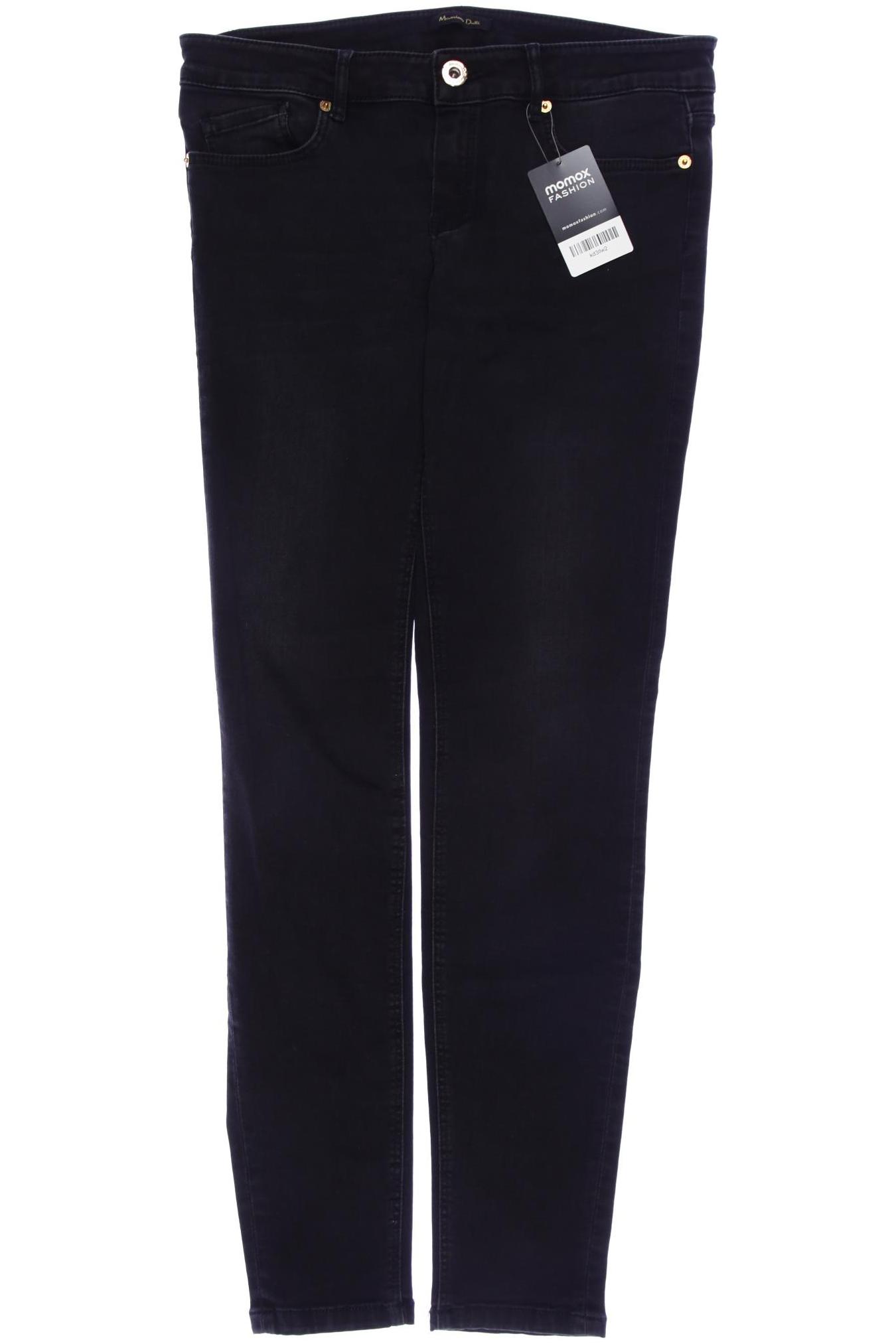 

Massimo Dutti Damen Jeans, schwarz, Gr. 40