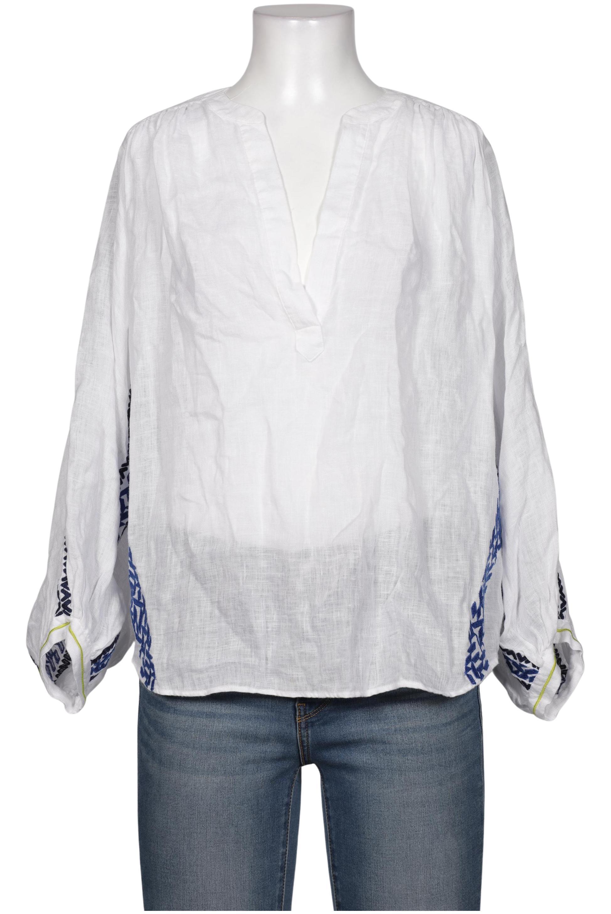 

Massimo Dutti Damen Bluse, weiß, Gr. 36