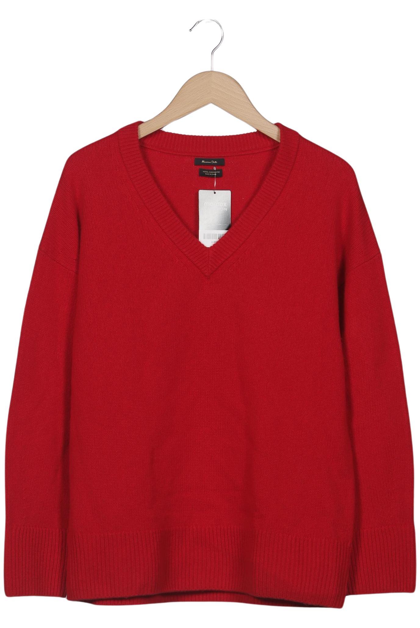 

Massimo Dutti Damen Pullover, rot, Gr. 38