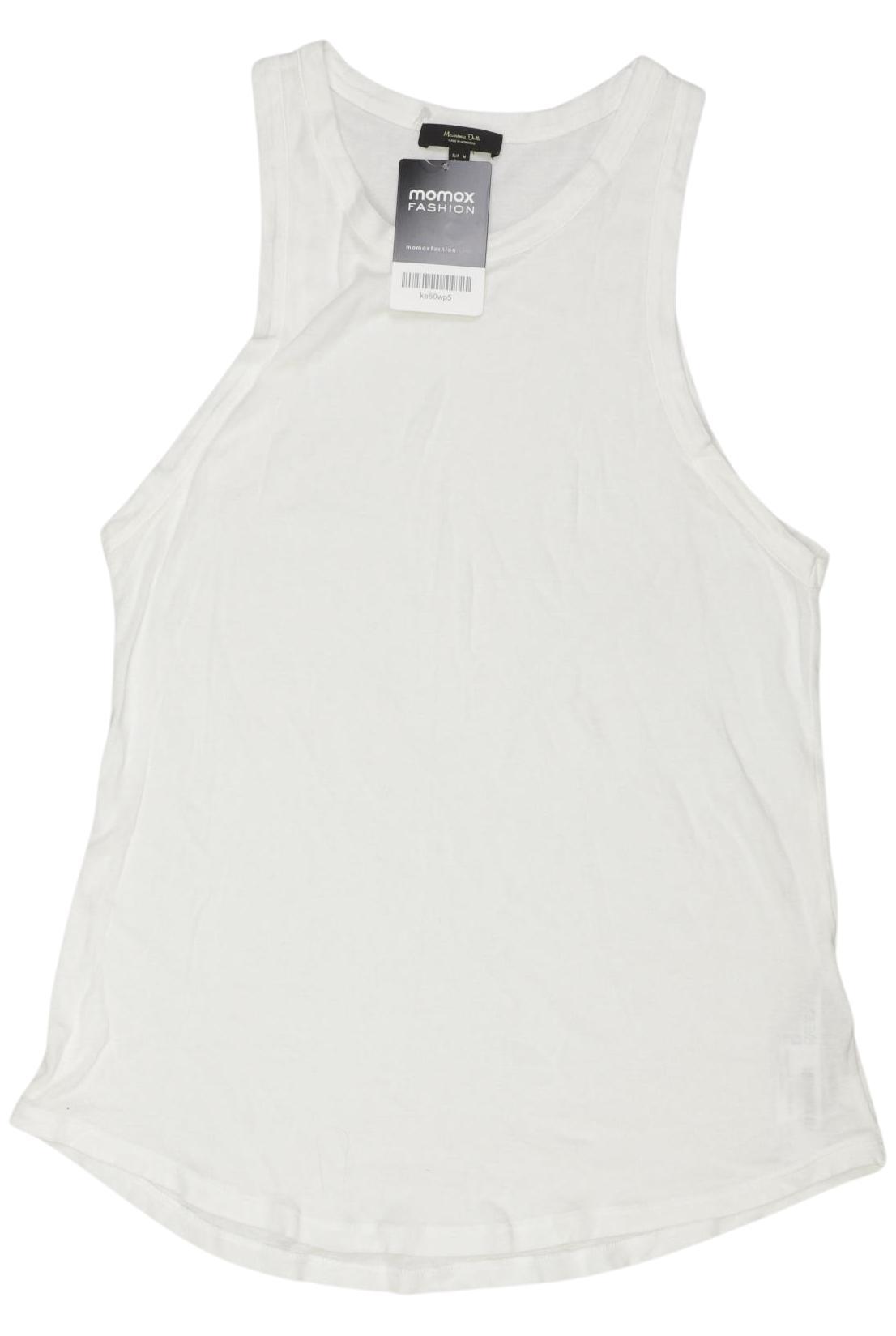 

Massimo Dutti Damen Top, weiß, Gr. 38