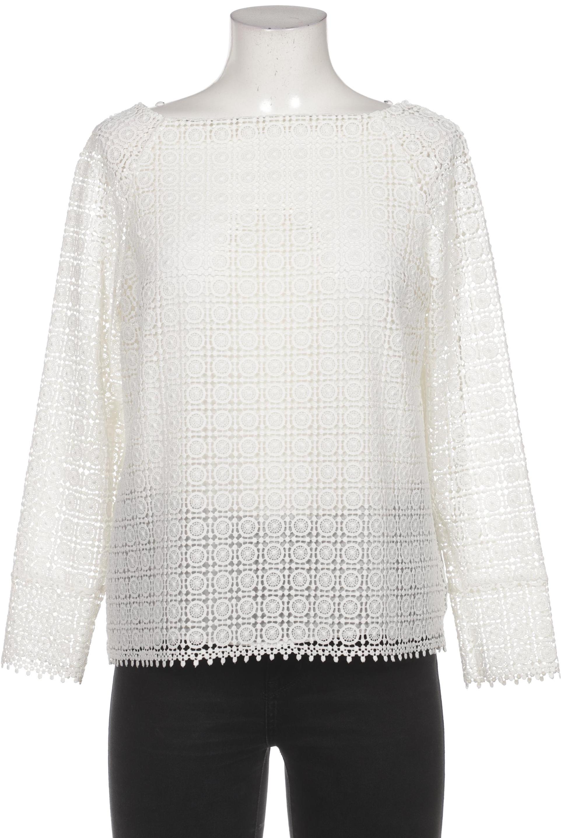 

Massimo Dutti Damen Bluse, weiß, Gr. 42