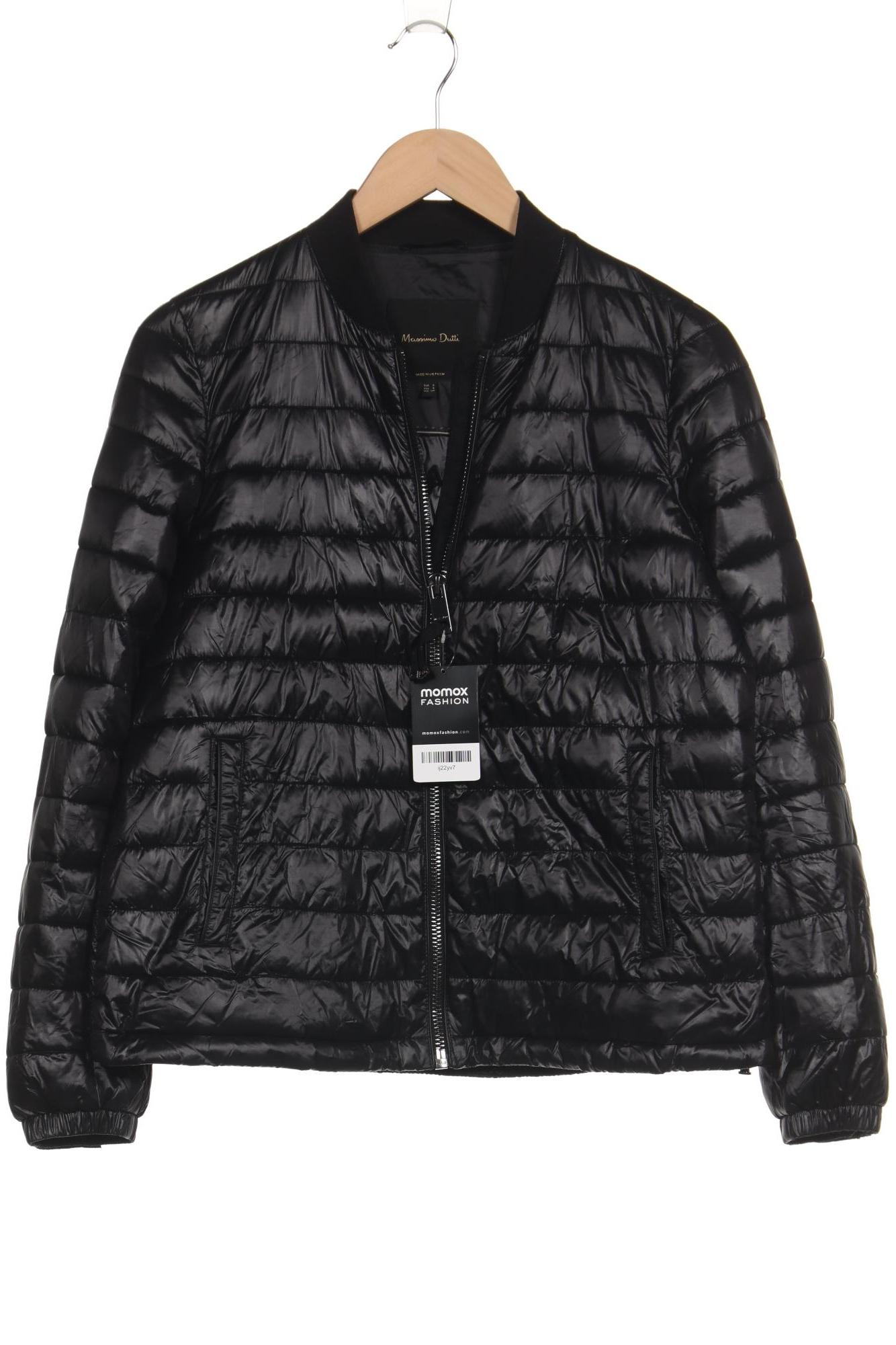 

Massimo Dutti Damen Jacke, schwarz, Gr. 36