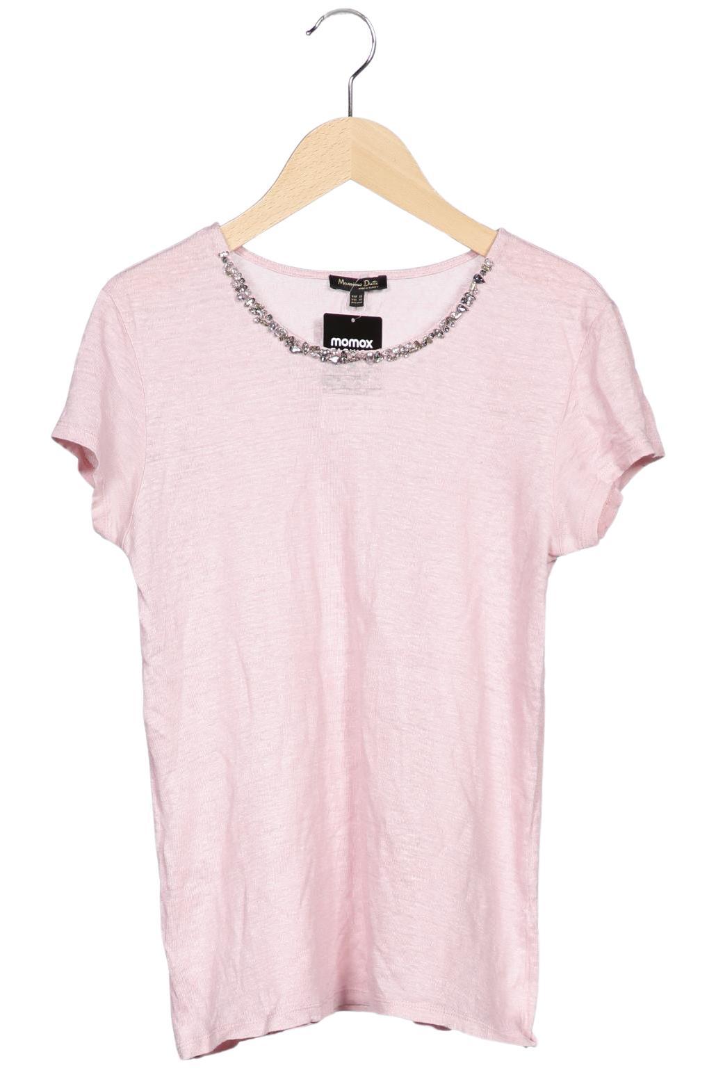 

Massimo Dutti Damen T-Shirt, pink, Gr. 34
