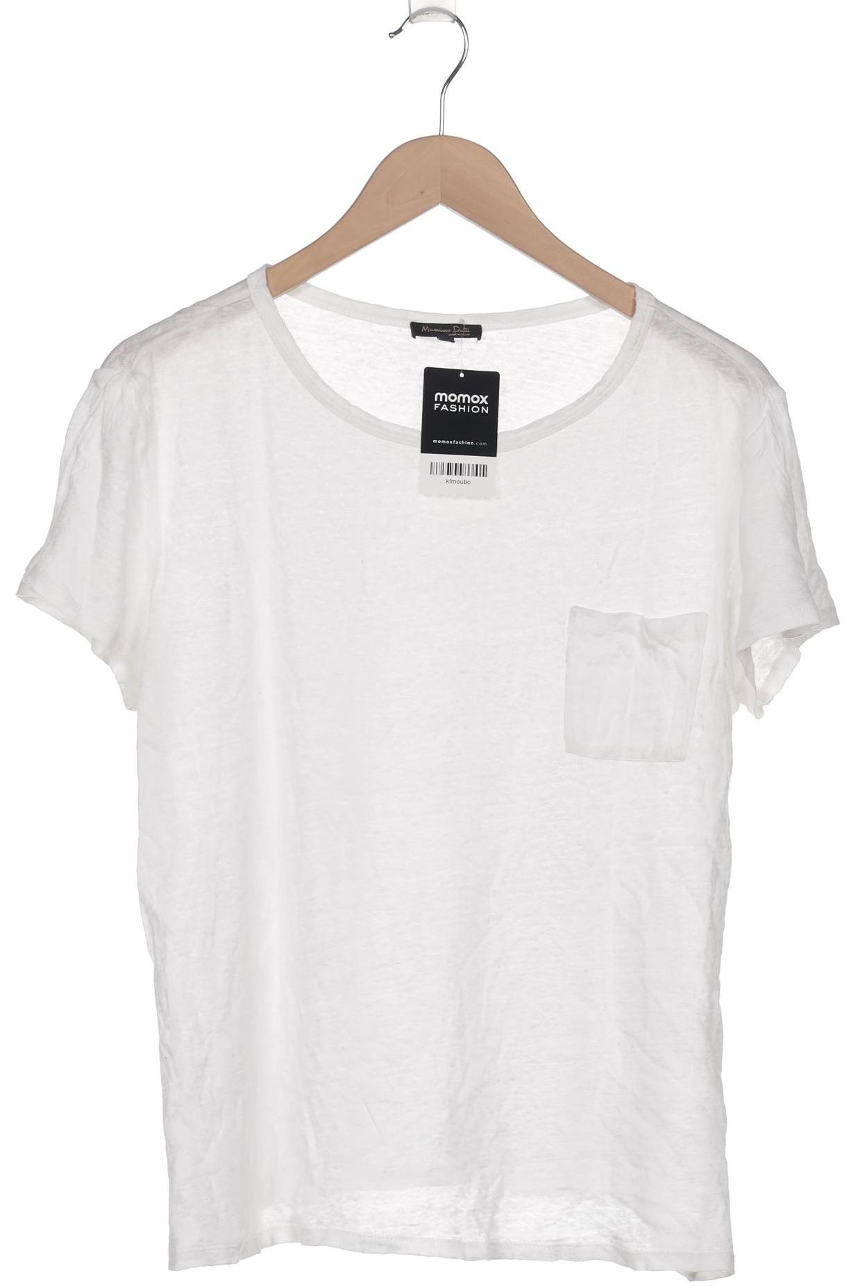 

Massimo Dutti Damen T-Shirt, weiß, Gr. 38