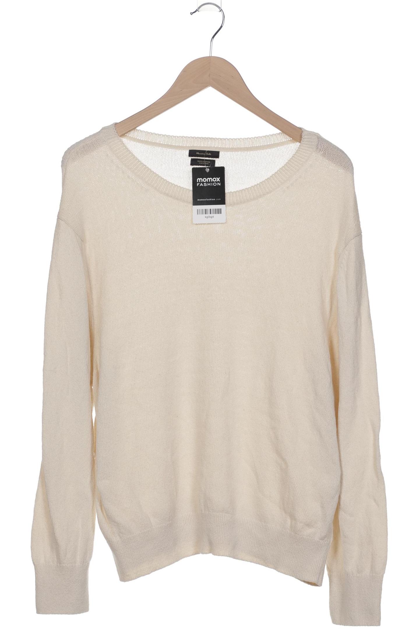 

Massimo Dutti Damen Pullover, beige, Gr. 44