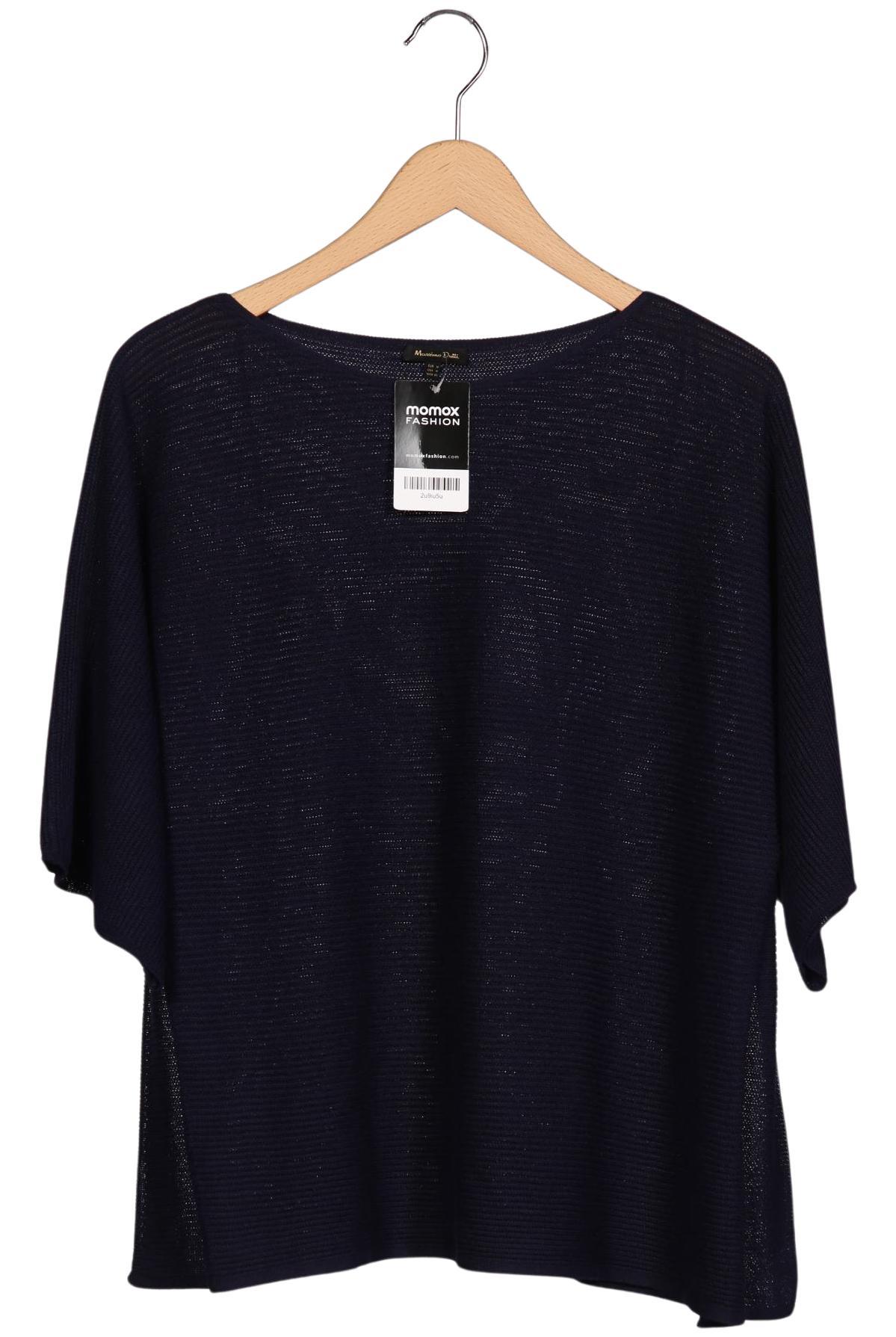 

Massimo Dutti Damen Pullover, marineblau, Gr. 38