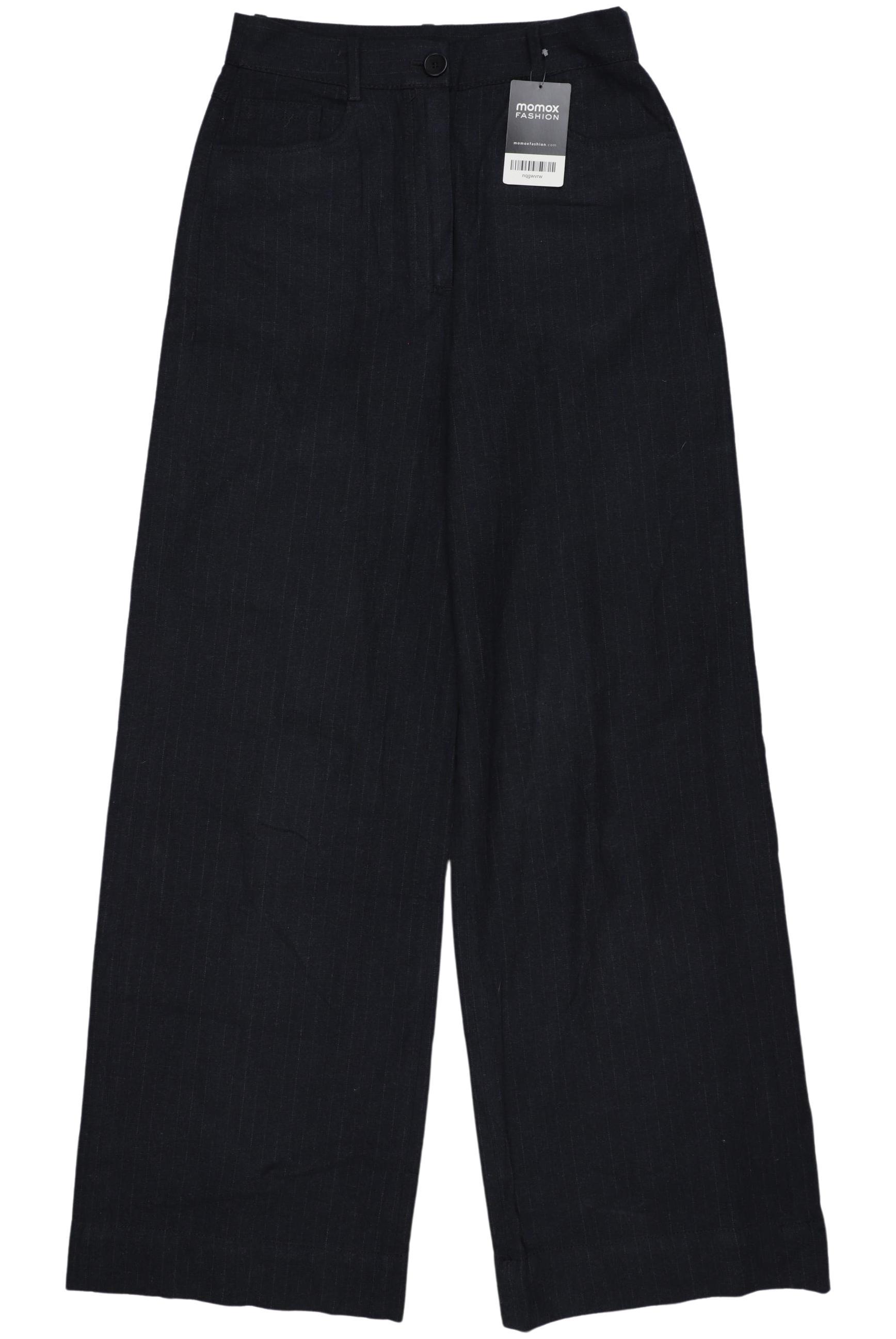 

Massimo Dutti Damen Stoffhose, marineblau, Gr. 36