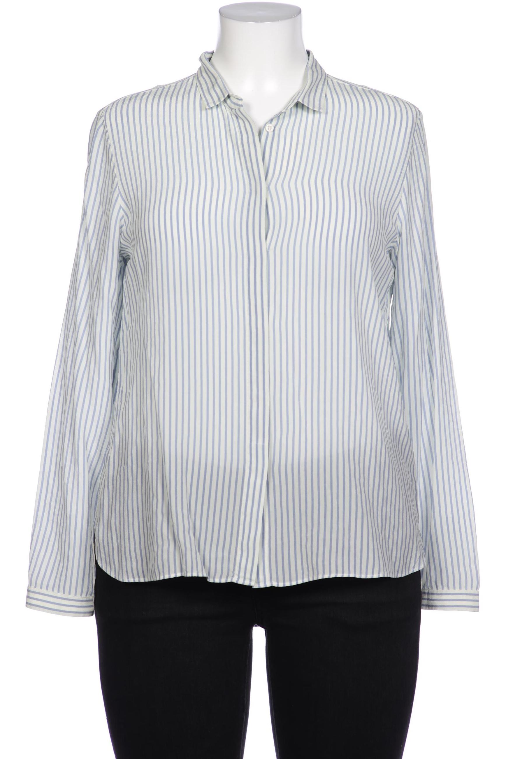 

Massimo Dutti Damen Bluse, blau, Gr. 42