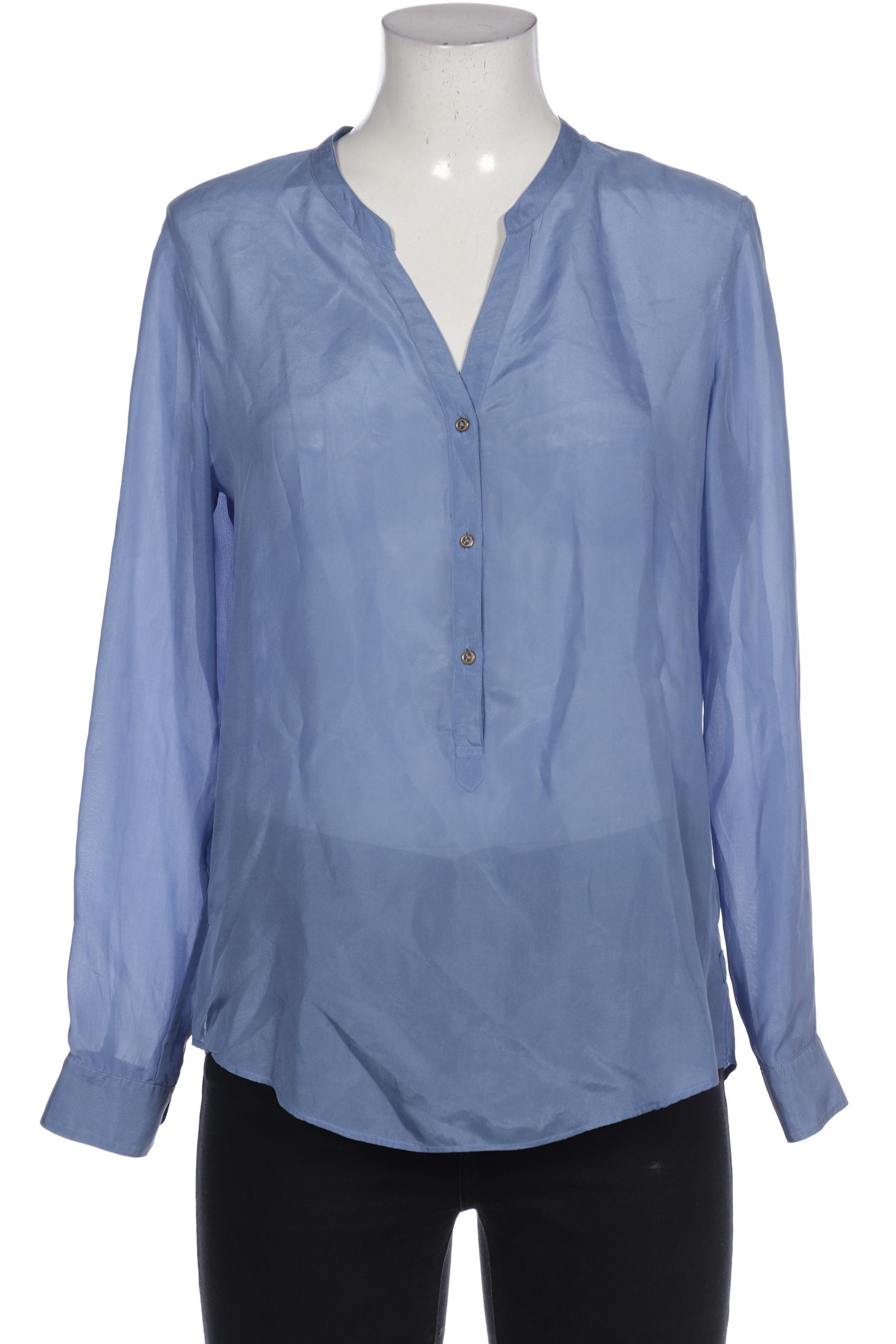 

Massimo Dutti Damen Bluse, blau, Gr. 42