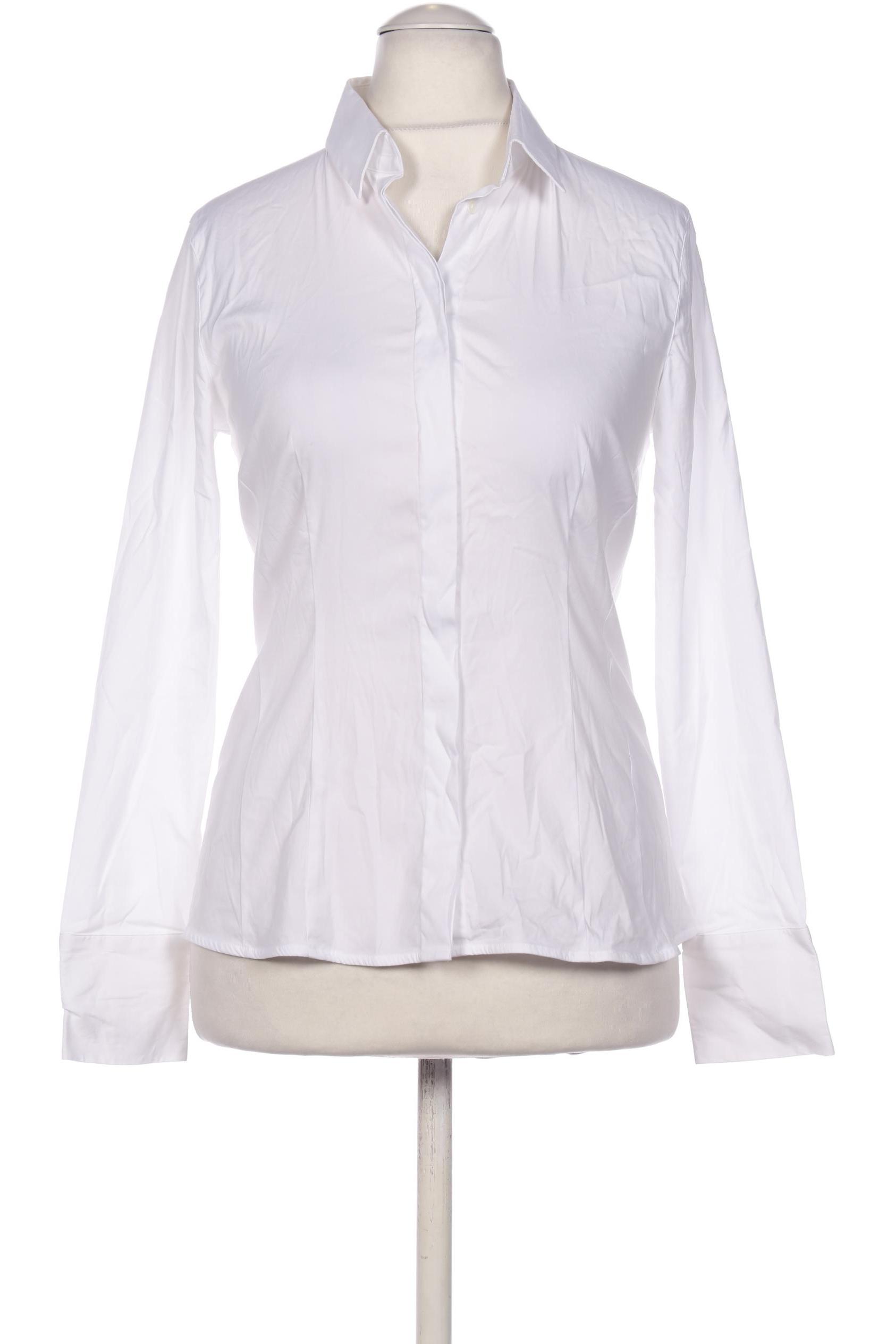 

Massimo Dutti Damen Bluse, weiß, Gr. 38