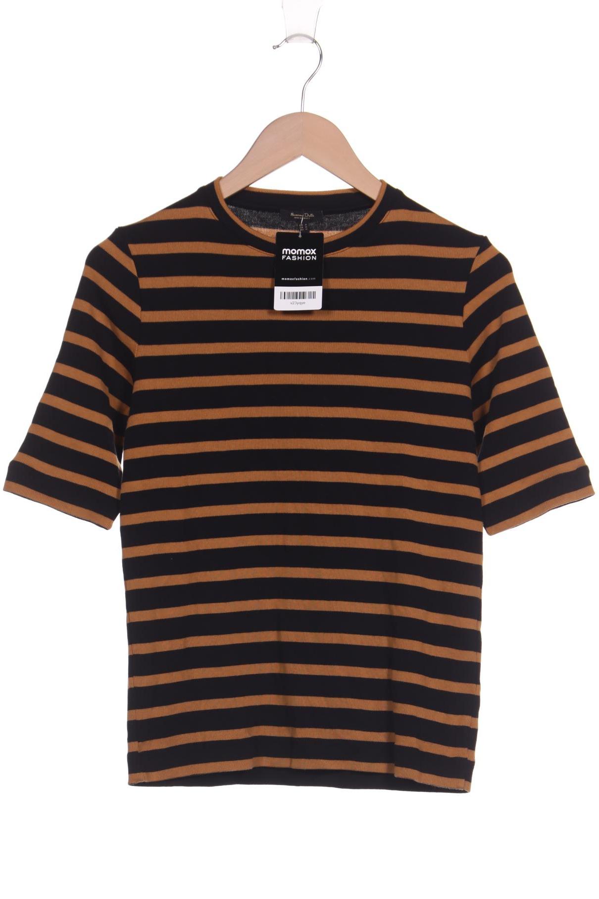 

Massimo Dutti Damen T-Shirt, schwarz, Gr. 38