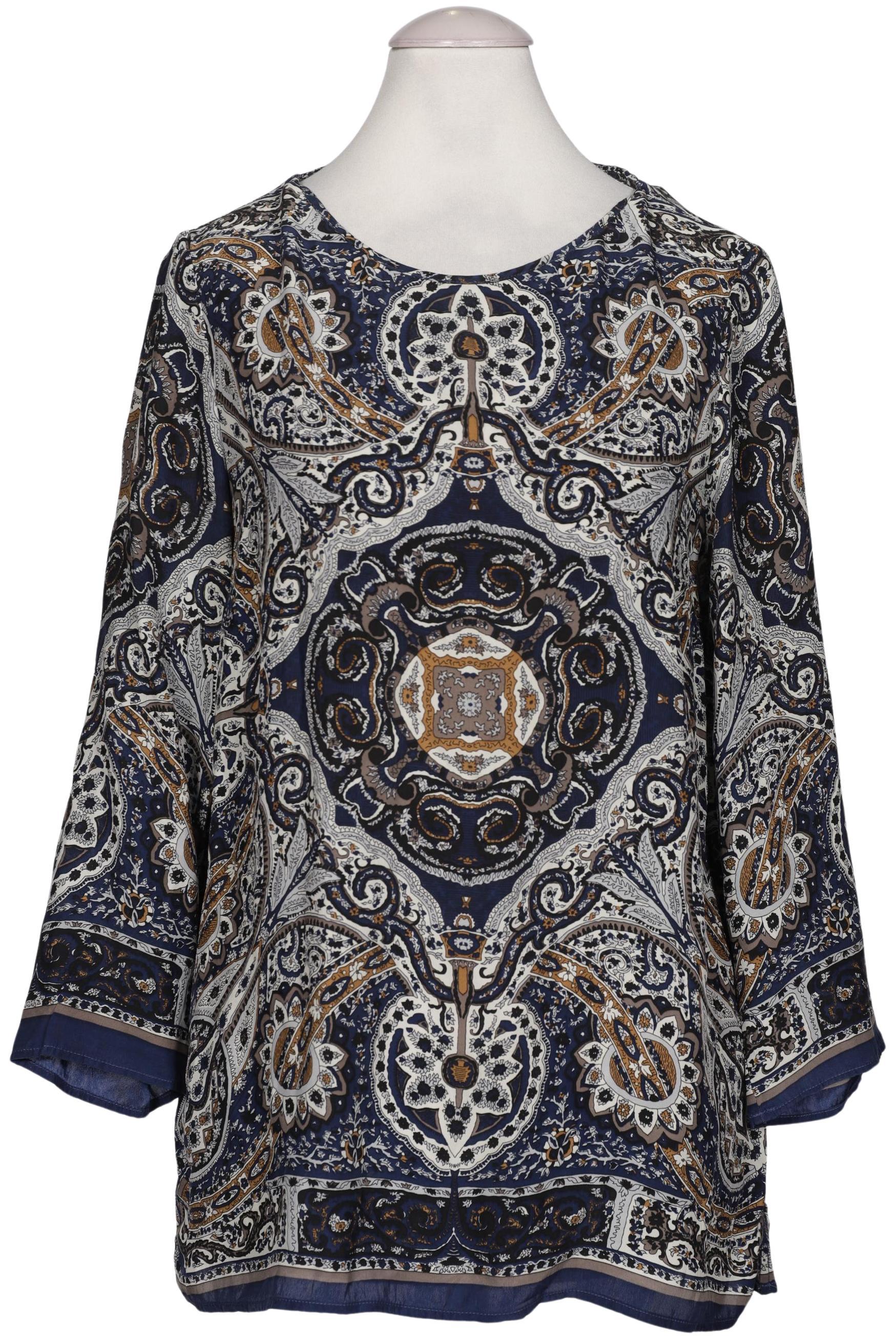 

Massimo Dutti Damen Bluse, marineblau, Gr. 38