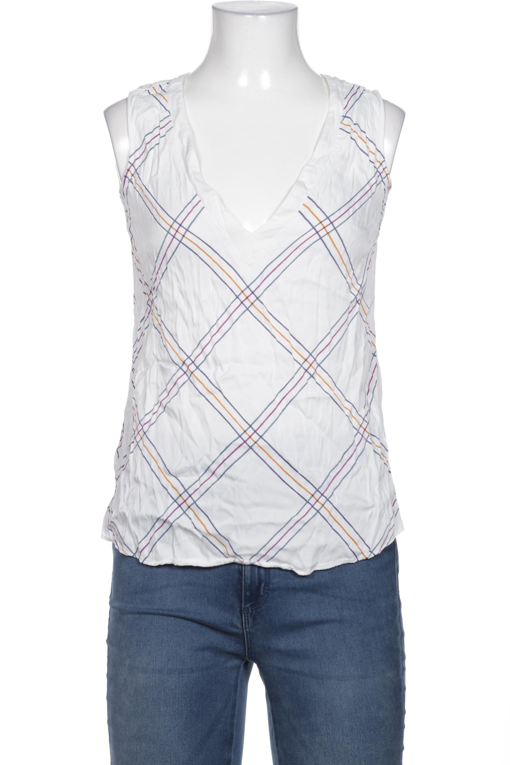 

Massimo Dutti Damen Bluse, weiß, Gr. 36