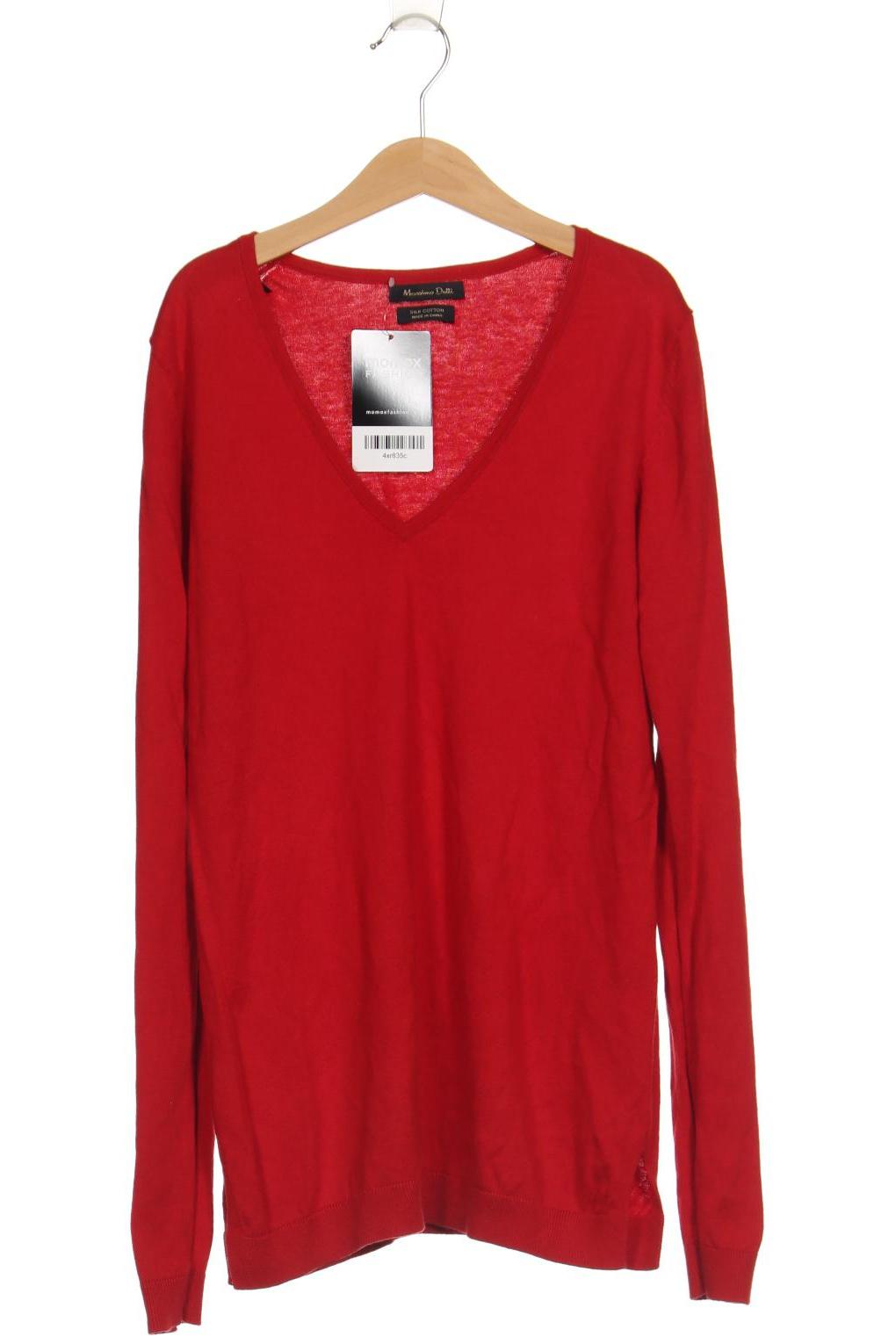 

Massimo Dutti Damen Pullover, rot, Gr. 34