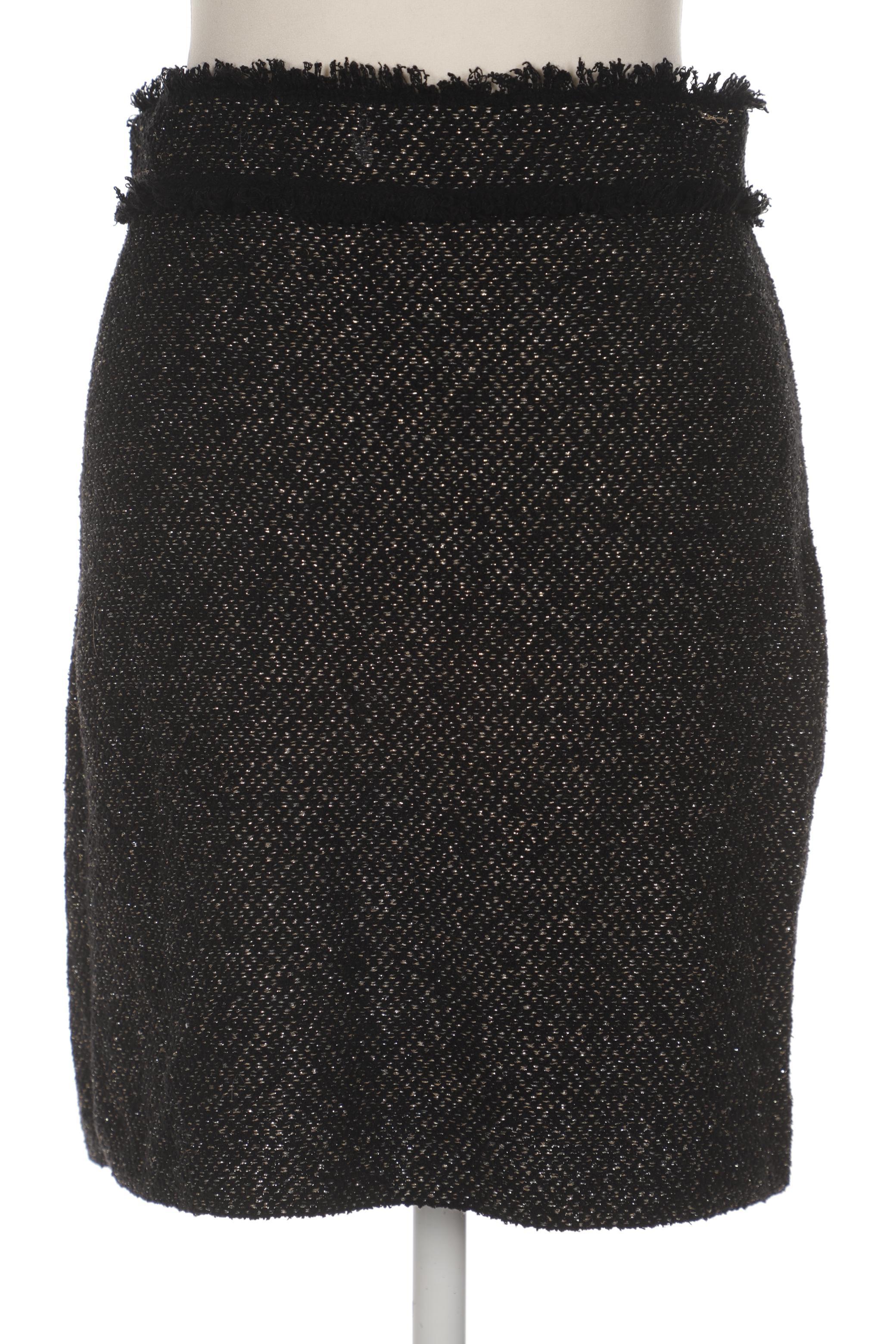 

Massimo Dutti Damen Rock, schwarz