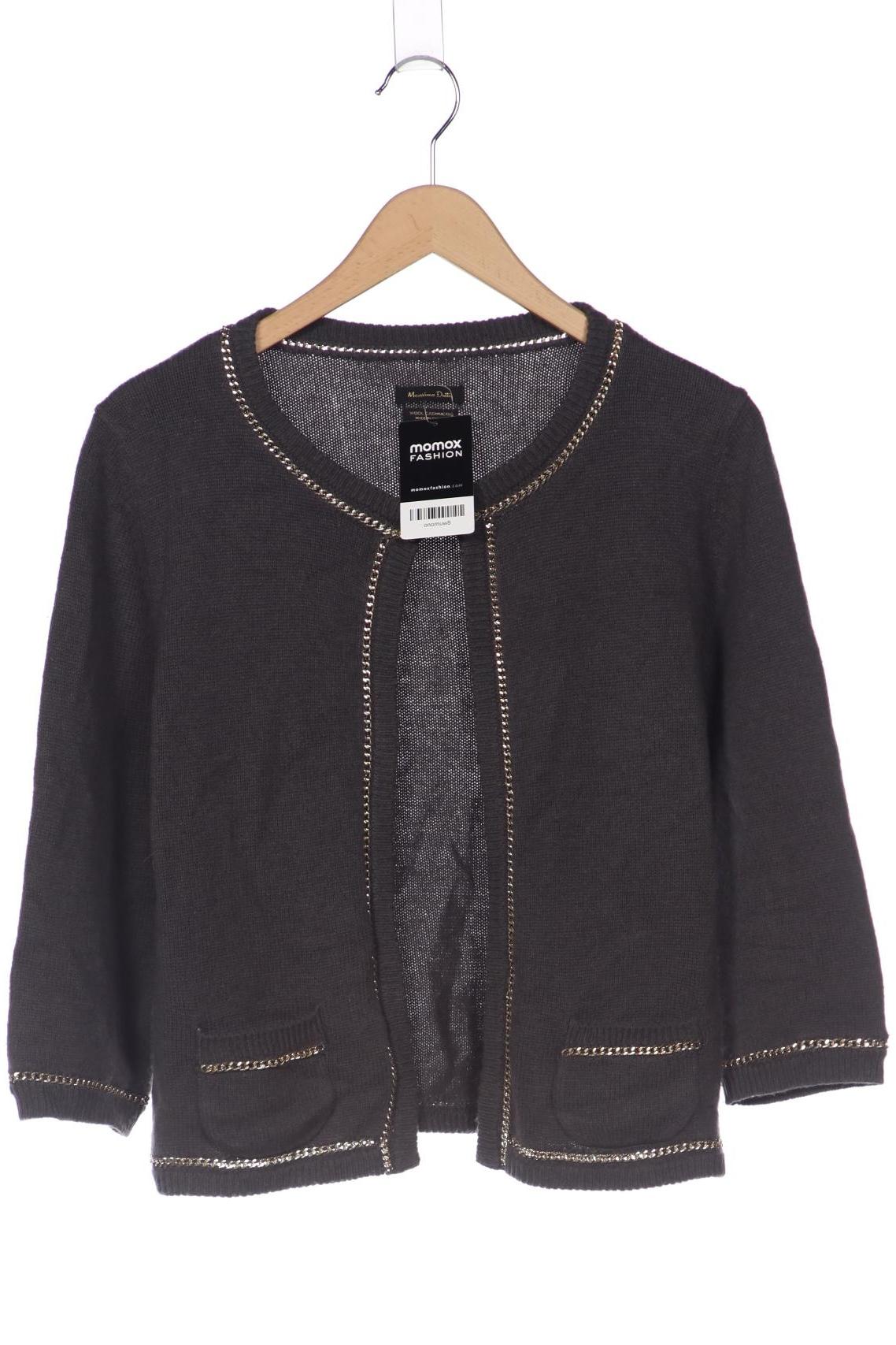 

Massimo Dutti Damen Strickjacke, grau, Gr. 38