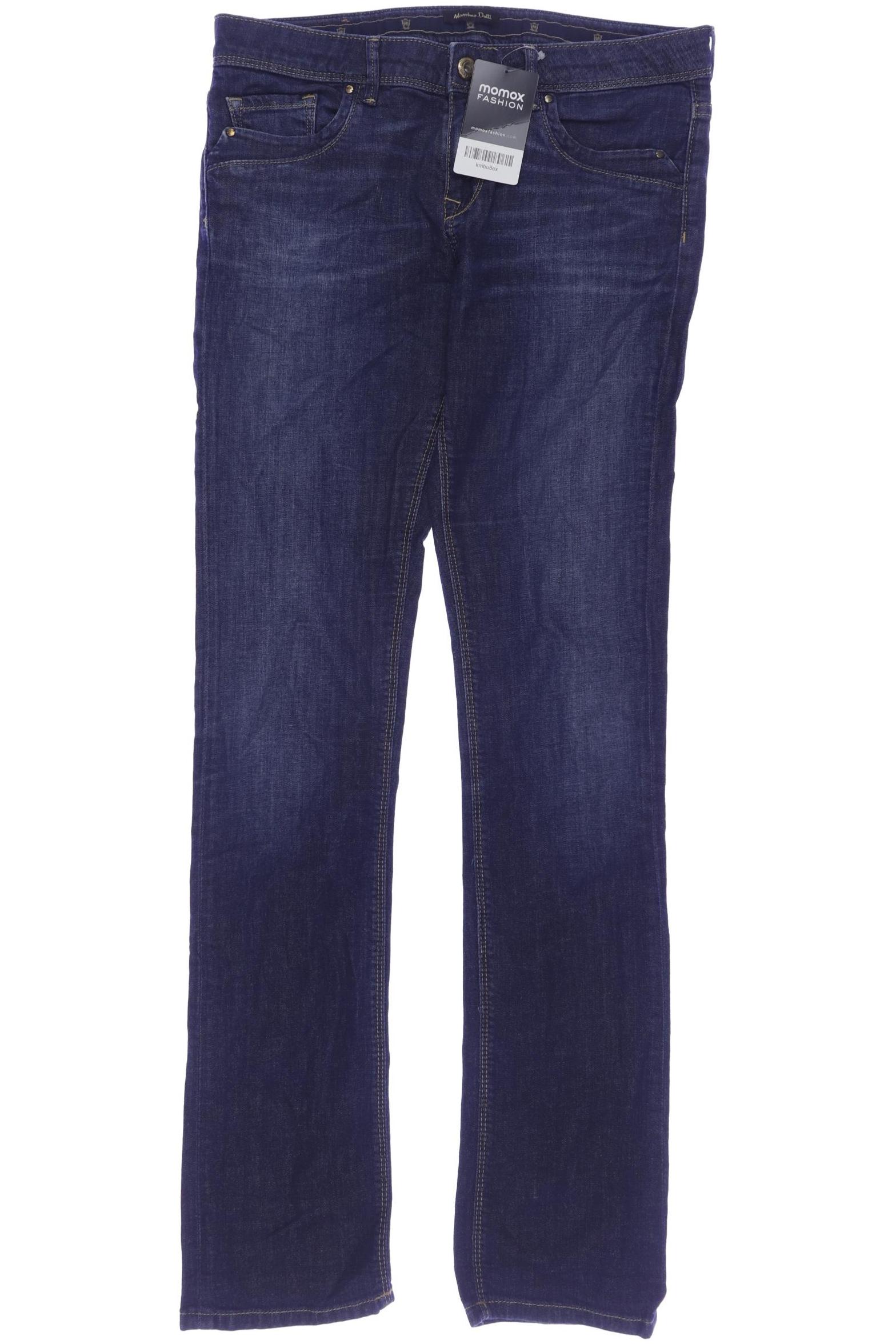 

Massimo Dutti Damen Jeans, marineblau, Gr. 30