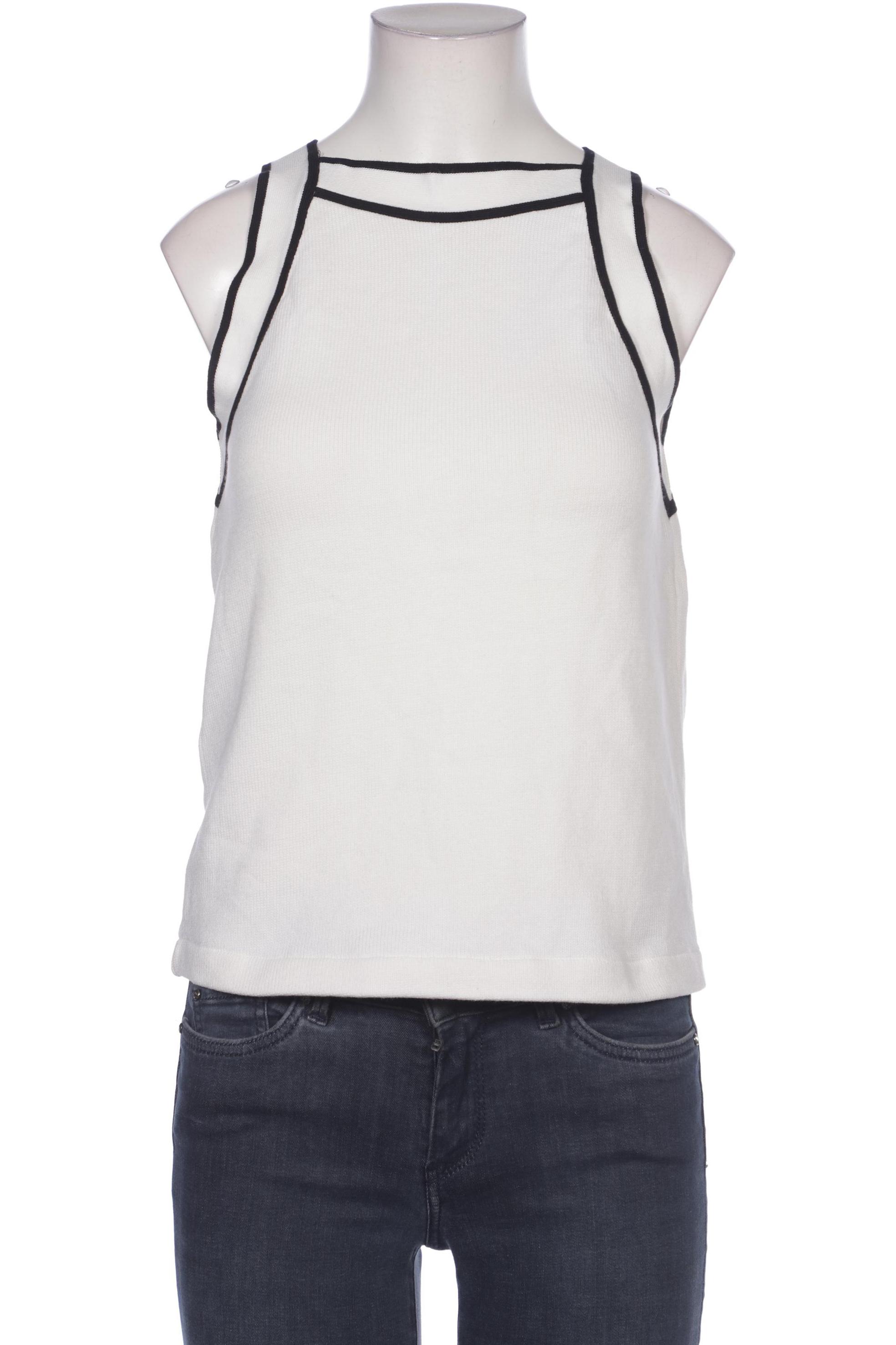 

Massimo Dutti Damen Top, cremeweiß, Gr. 38