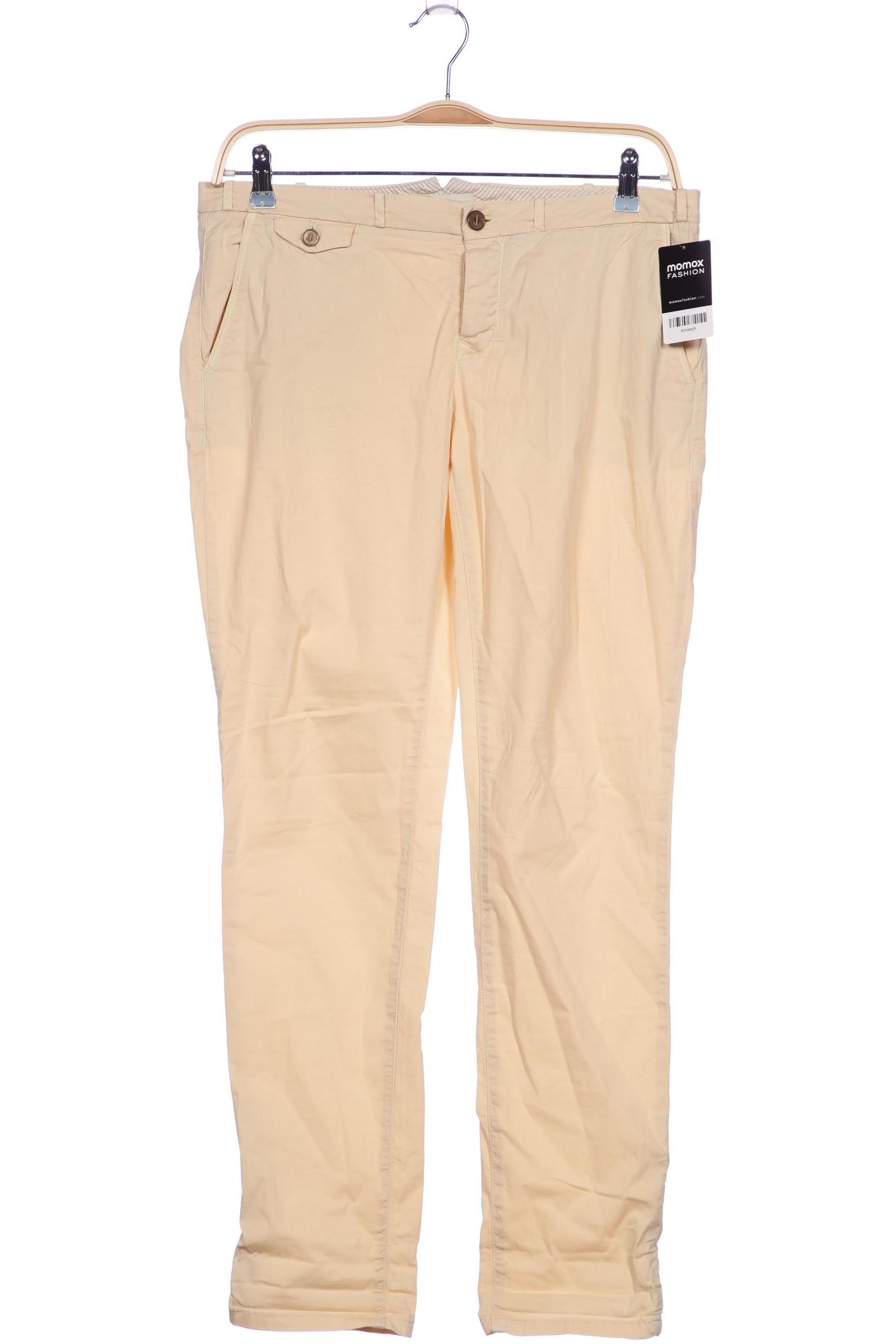 

Massimo Dutti Damen Stoffhose, cremeweiß, Gr. 42