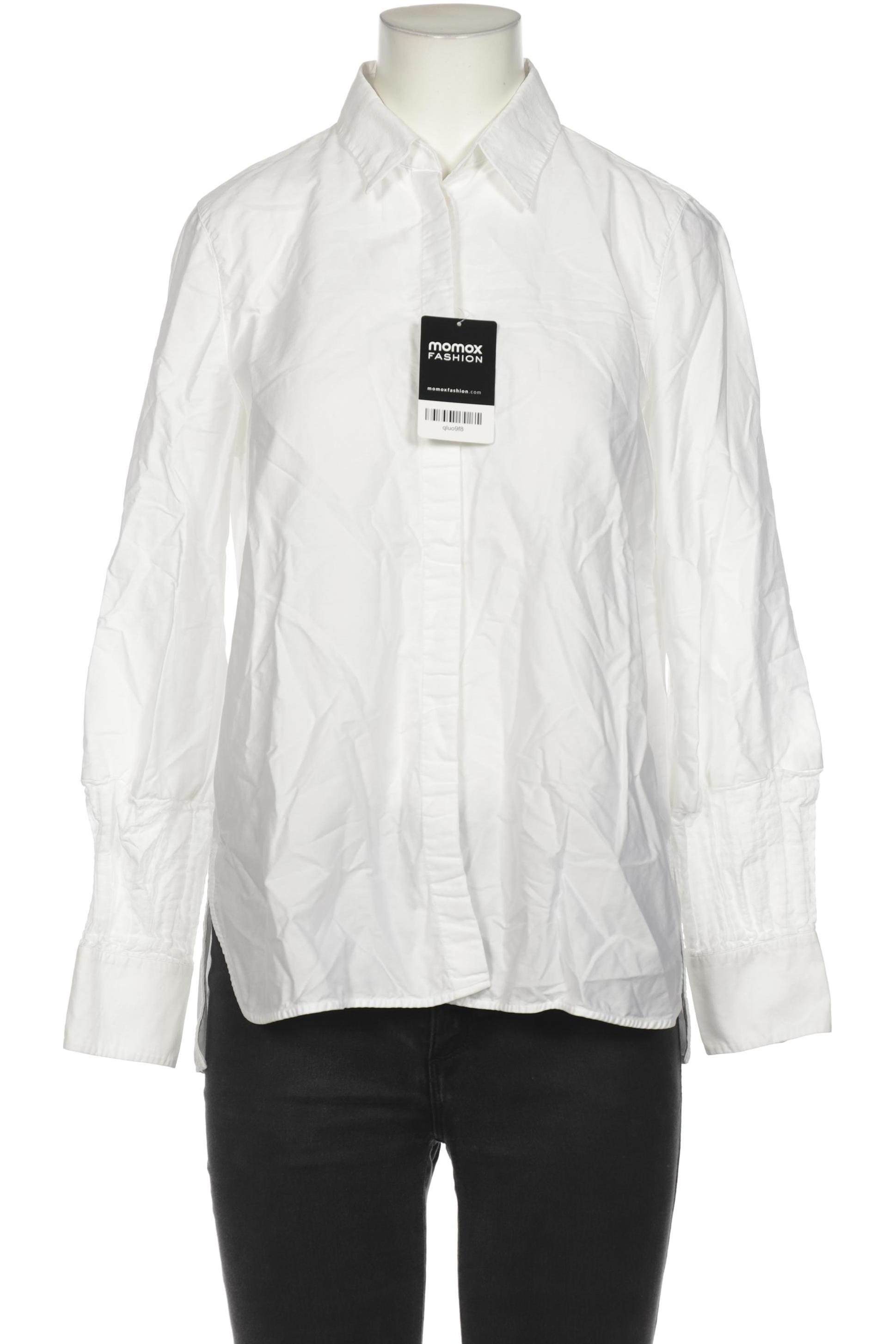 

Massimo Dutti Damen Bluse, weiß, Gr. 38