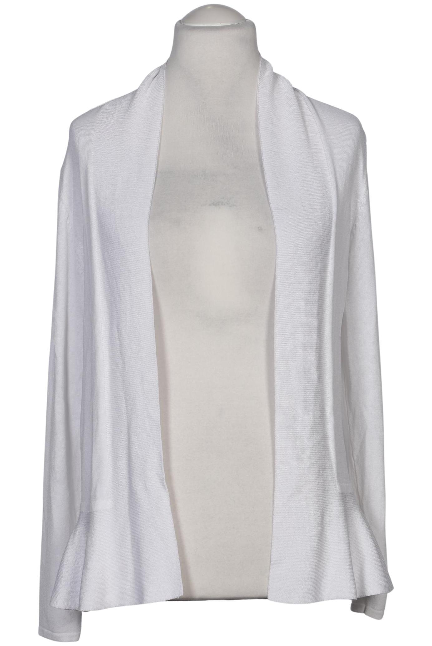 

Massimo Dutti Damen Strickjacke, weiß, Gr. 42