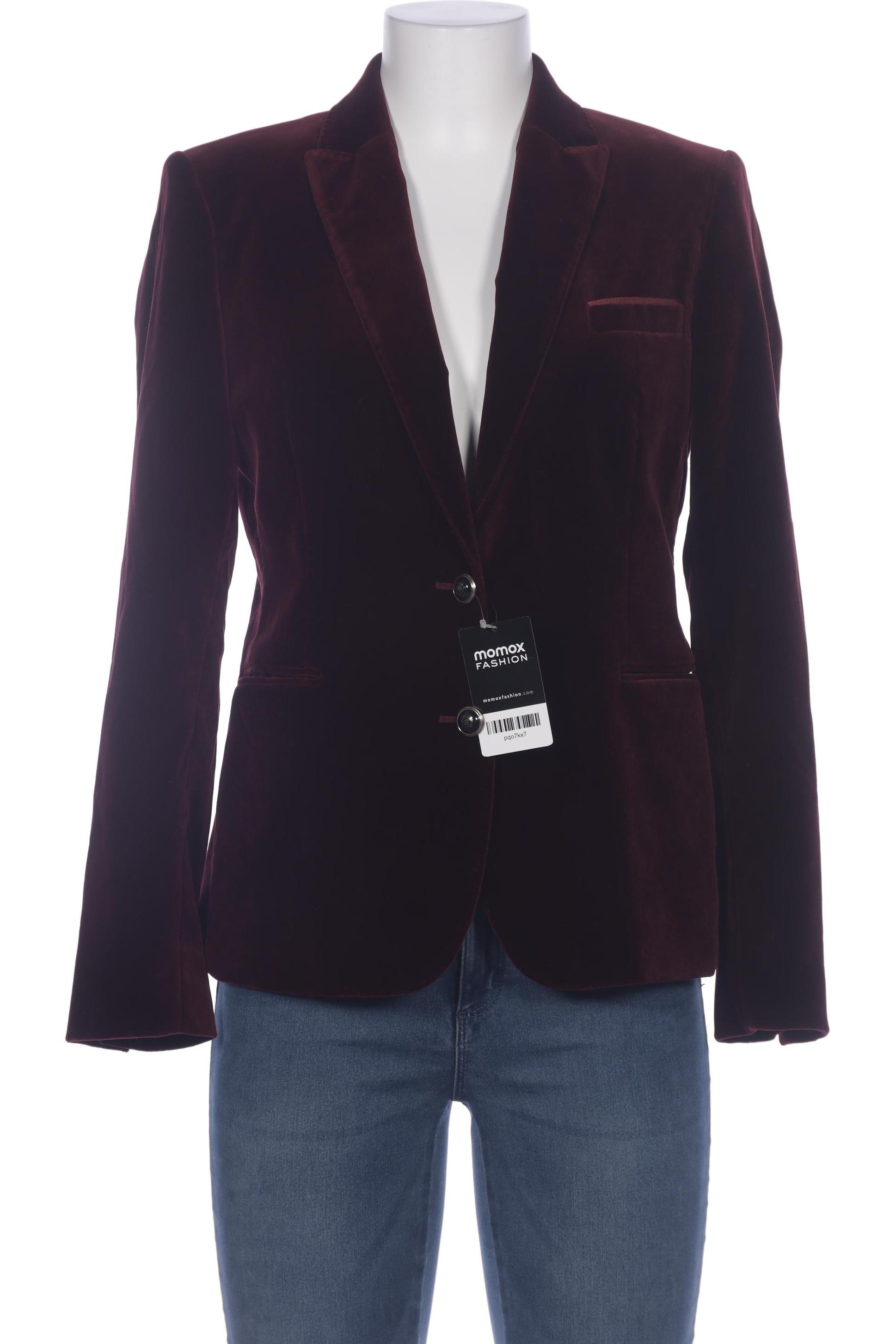 

Massimo Dutti Damen Blazer, bordeaux, Gr. 42