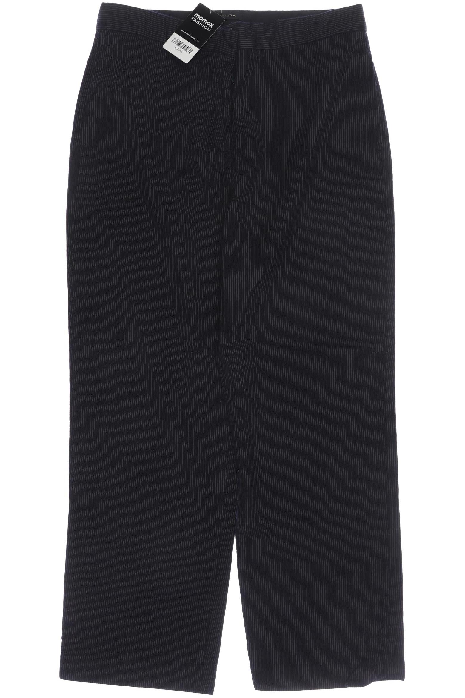 

Massimo Dutti Damen Stoffhose, marineblau, Gr. 40