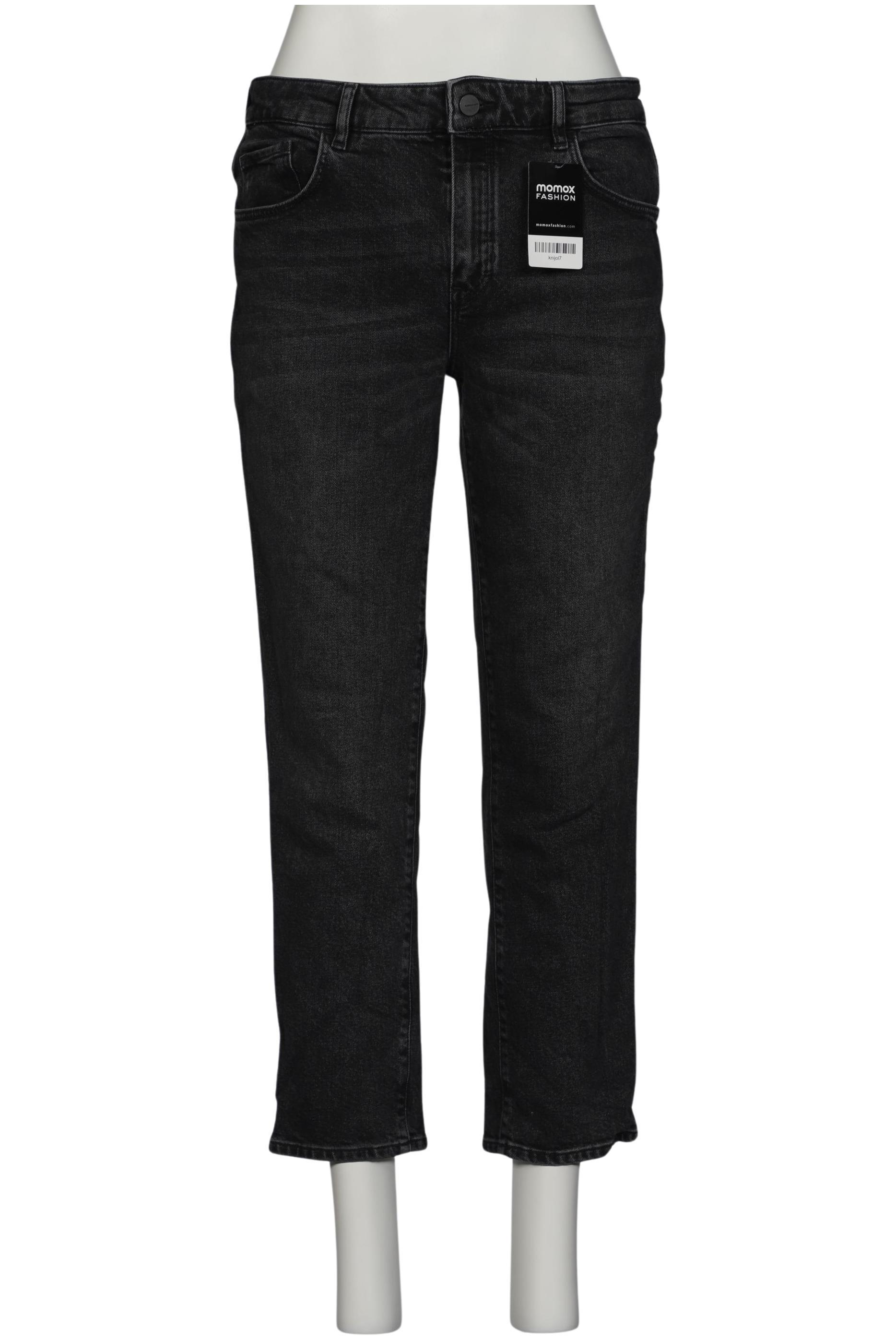 

Massimo Dutti Damen Jeans, schwarz, Gr. 42