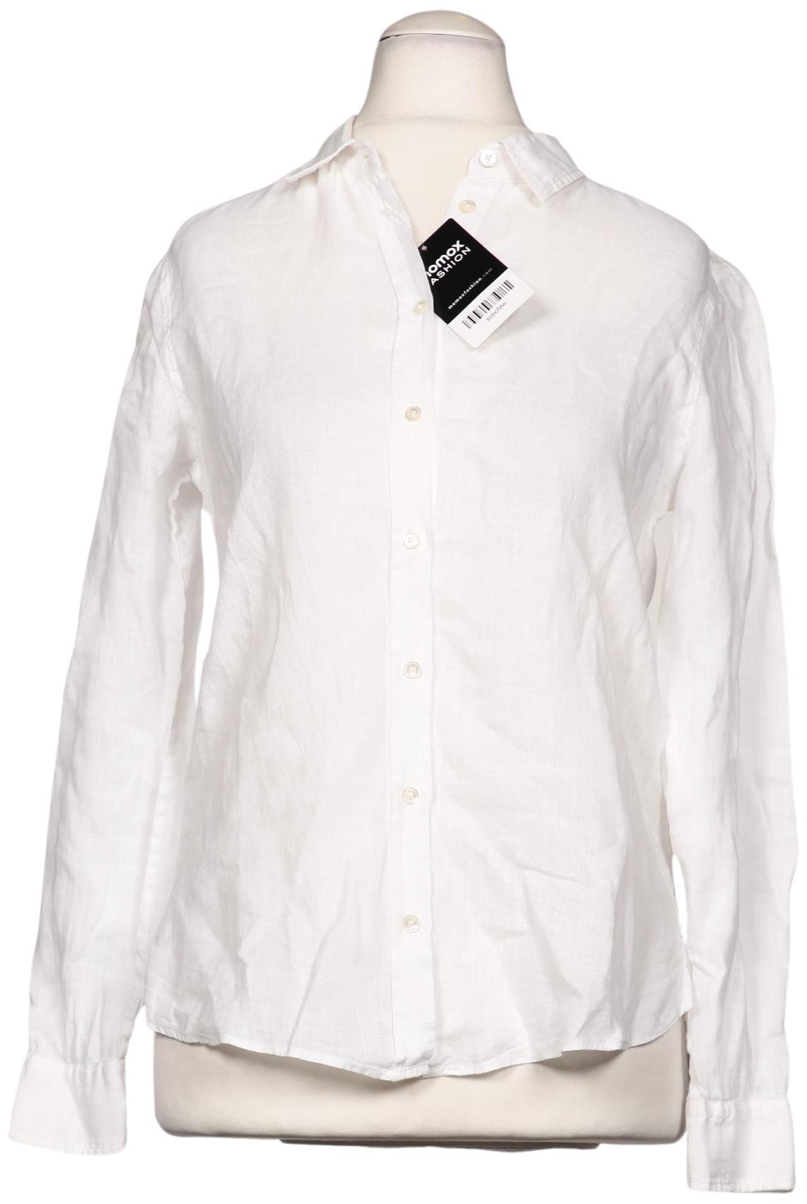 

Massimo Dutti Damen Bluse, weiß, Gr. 36