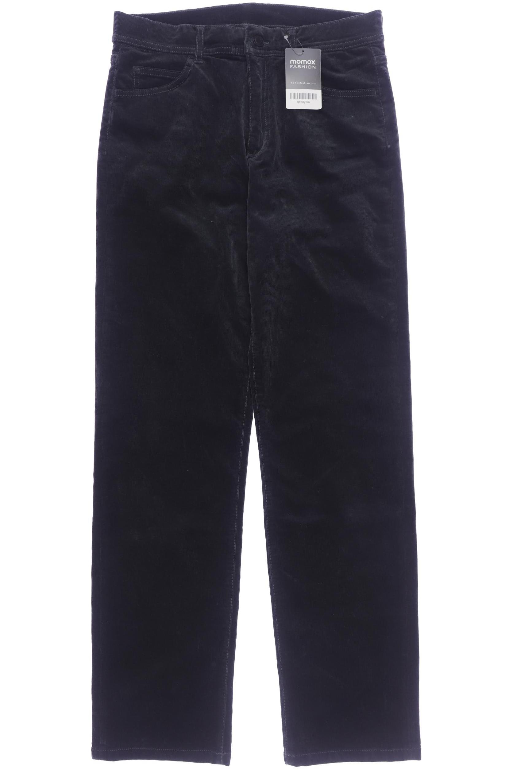 

Massimo Dutti Damen Stoffhose, marineblau, Gr. 36