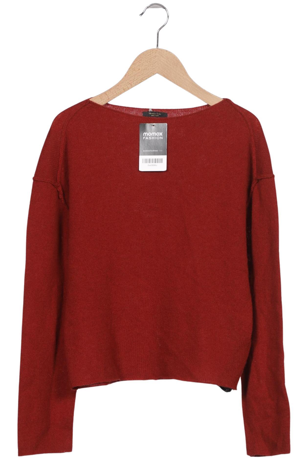

Massimo Dutti Damen Pullover, bordeaux, Gr. 34