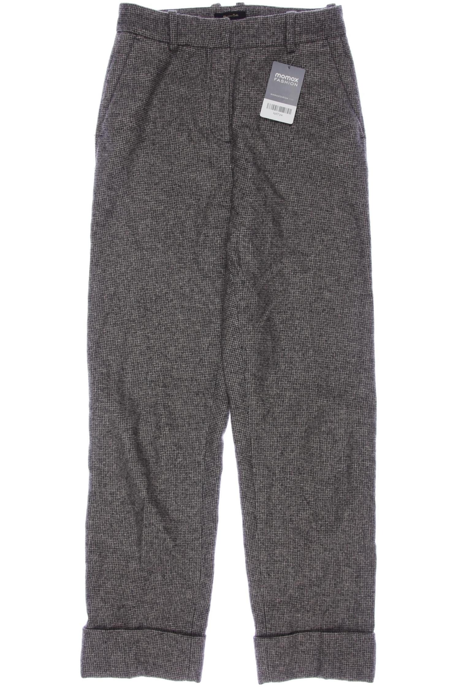 

Massimo Dutti Damen Stoffhose, grau, Gr. 34