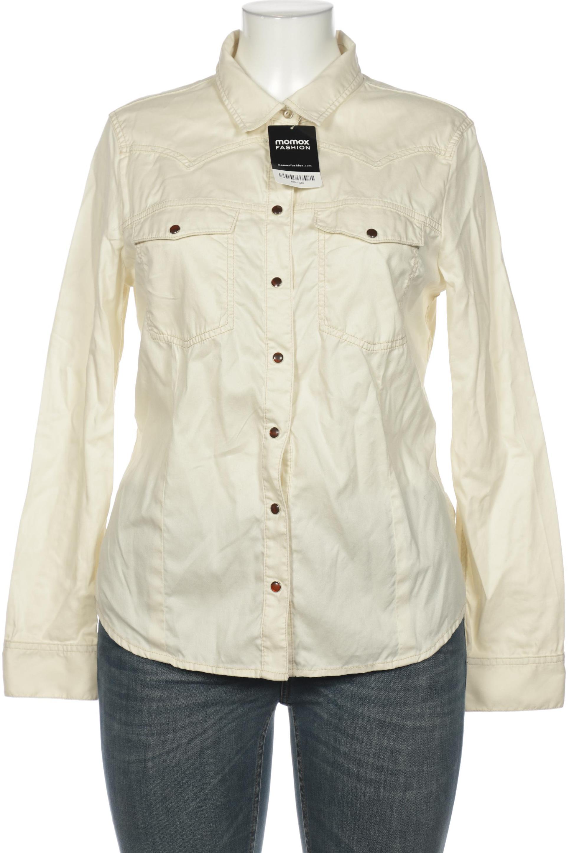 

Massimo Dutti Damen Bluse, cremeweiß