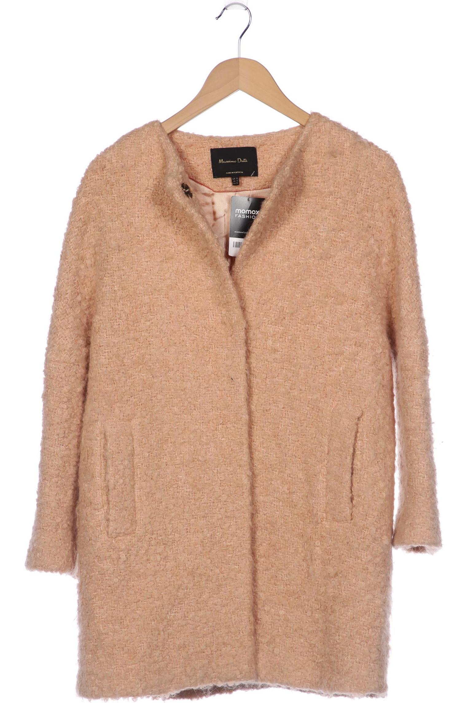 

Massimo Dutti Damen Mantel, orange, Gr. 36