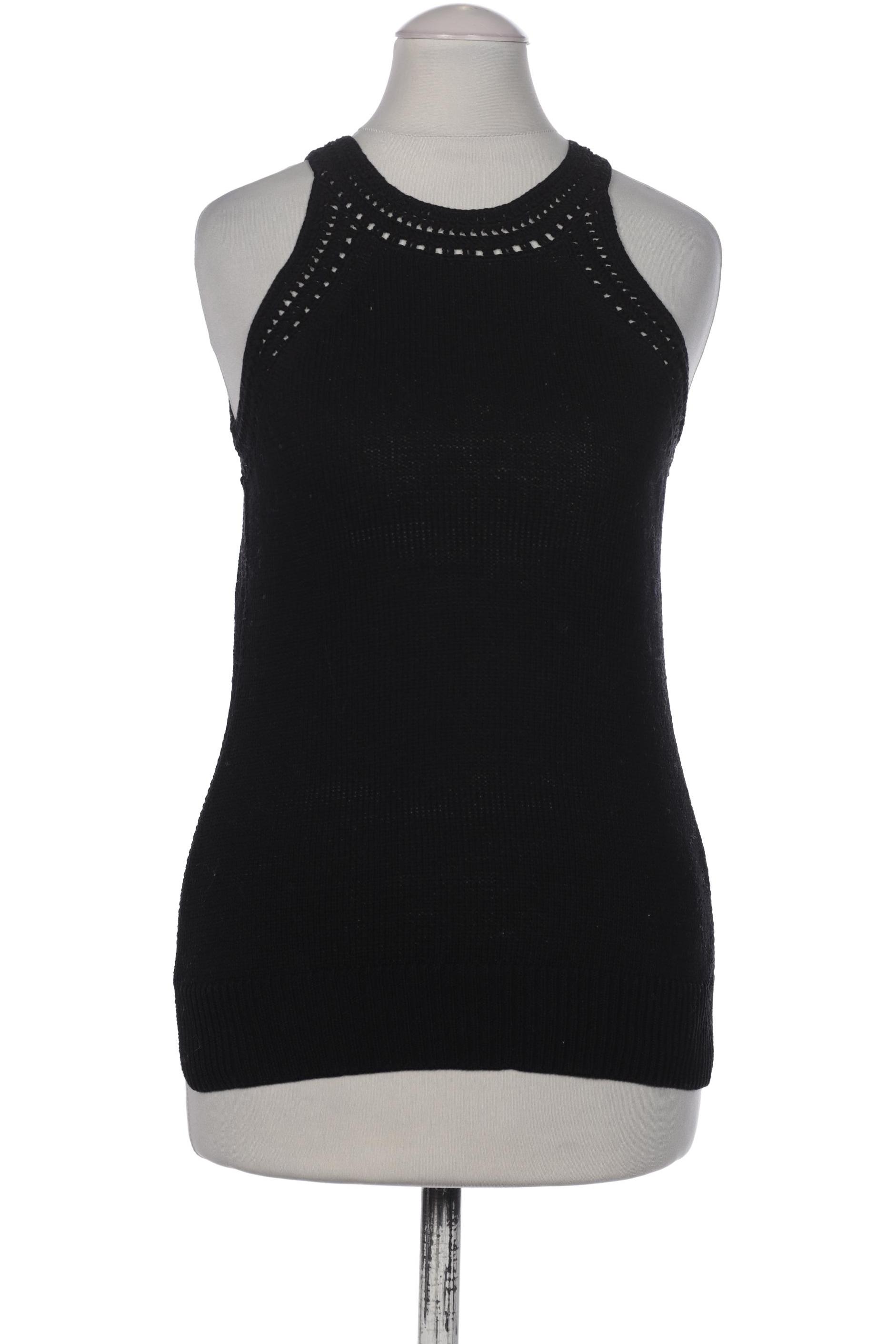 

Massimo Dutti Damen Top, schwarz, Gr. 34