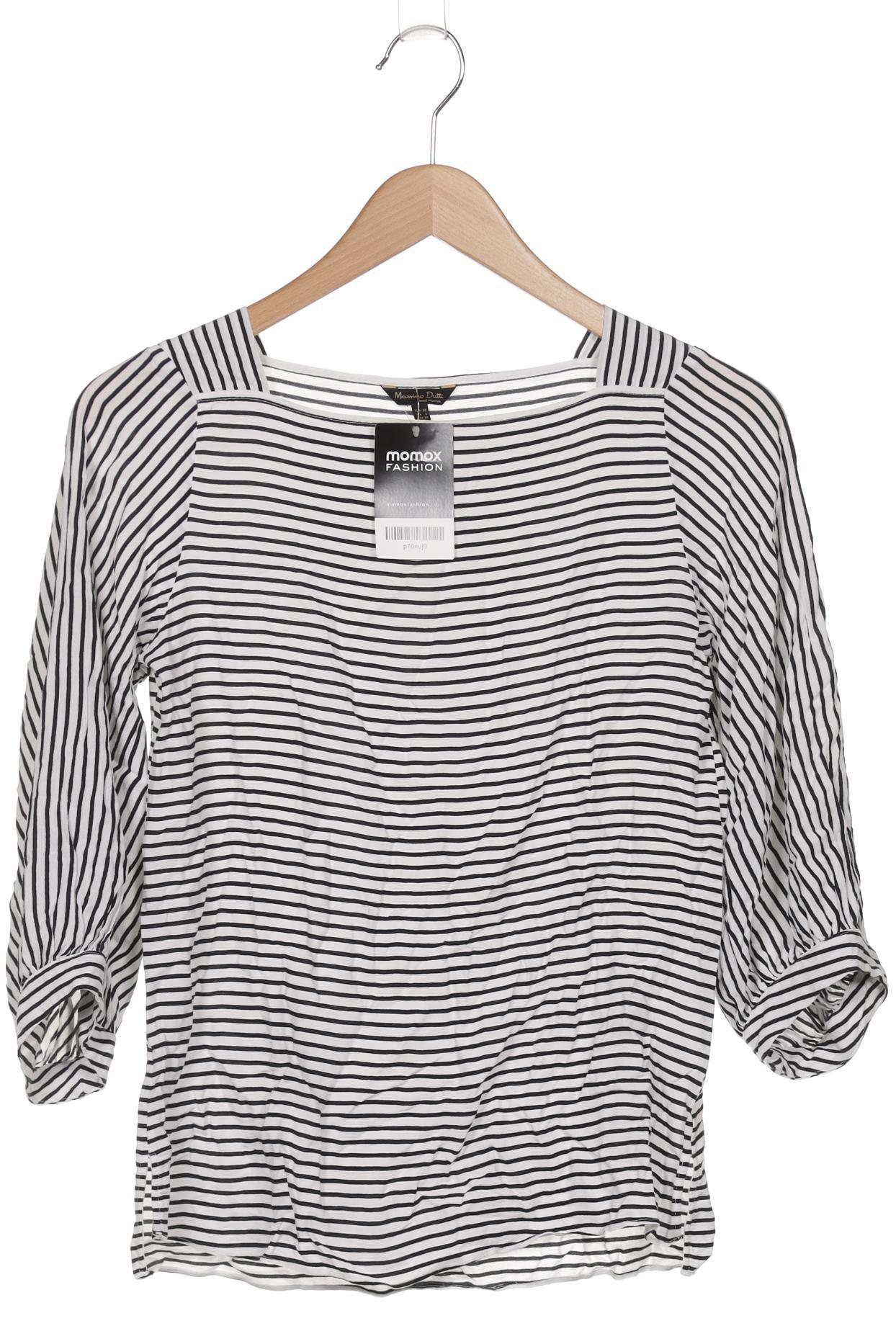 

Massimo Dutti Damen Bluse, weiß, Gr. 38