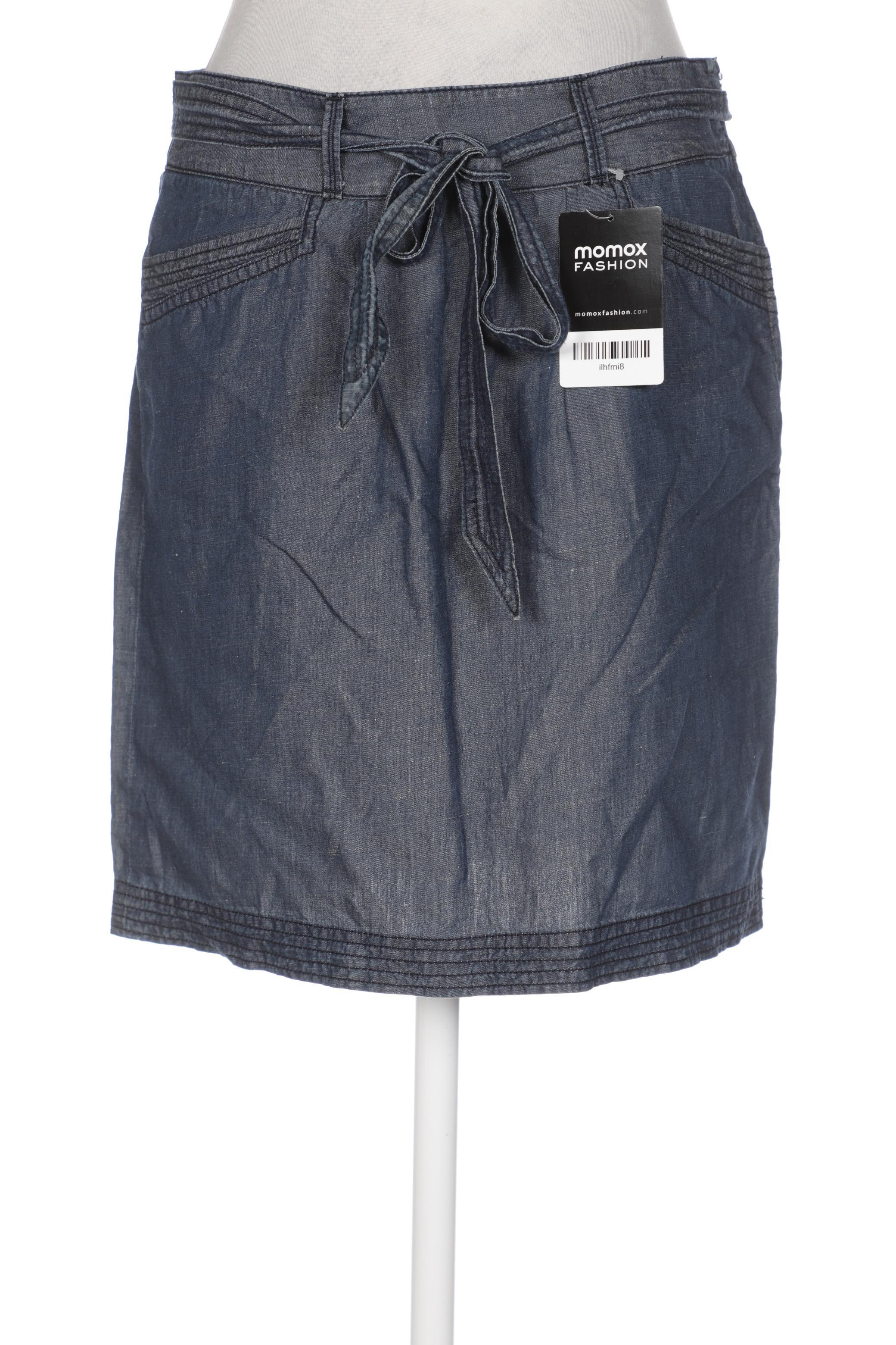 

Massimo Dutti Damen Rock, blau, Gr. 36